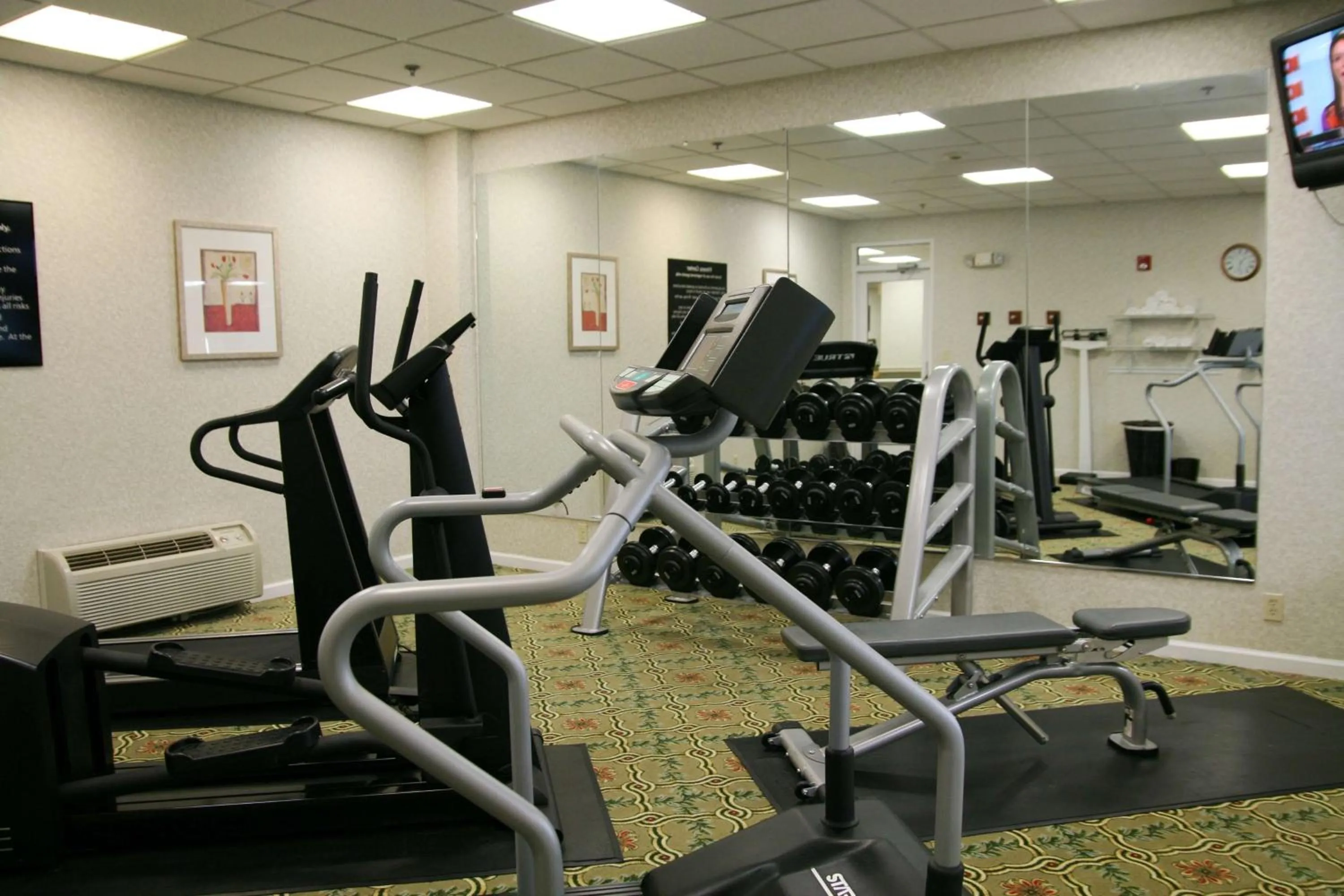 Fitness centre/facilities in Hampton Inn & Suites Hershey
