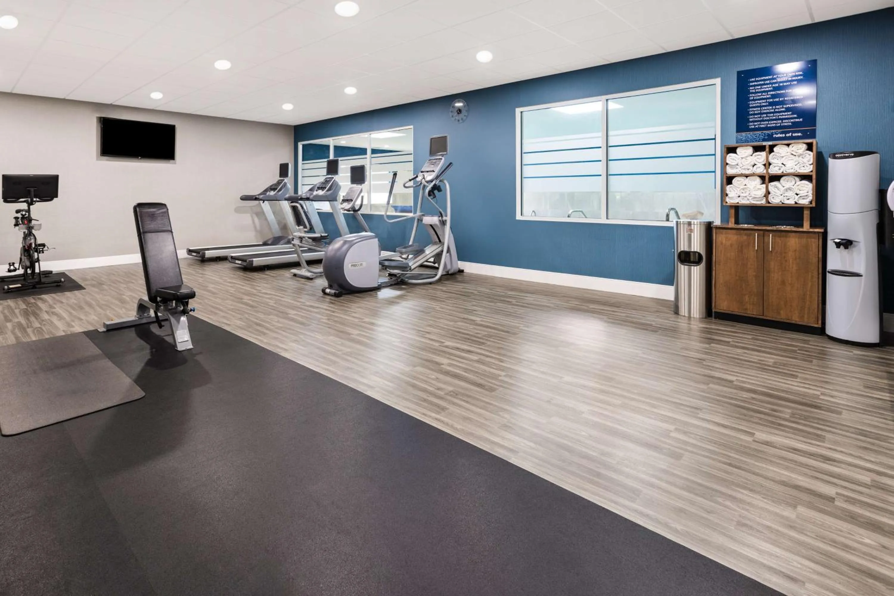Fitness centre/facilities in Hampton Inn & Suites Hershey