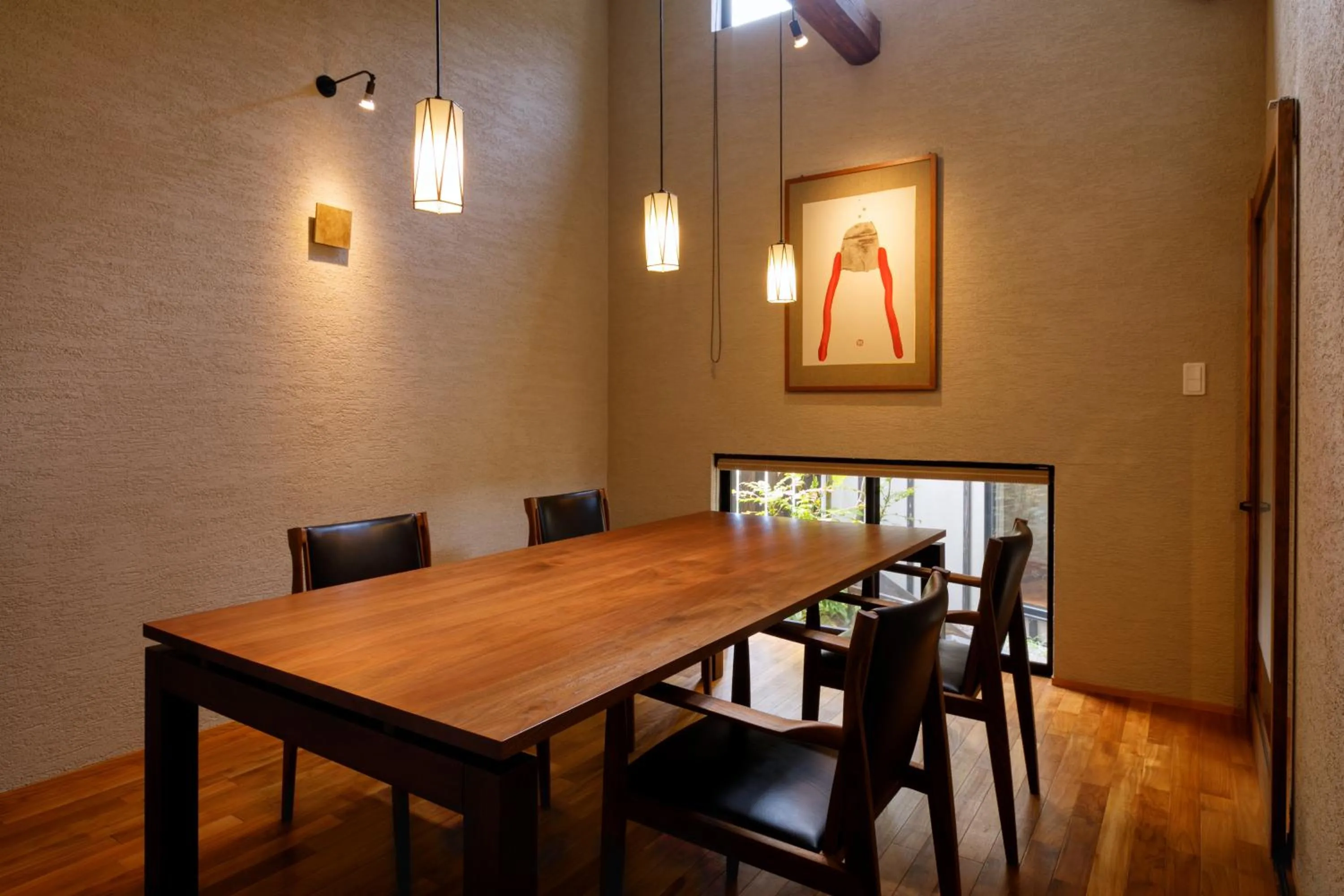 Dining area in Yufuin Onsen Toshoan