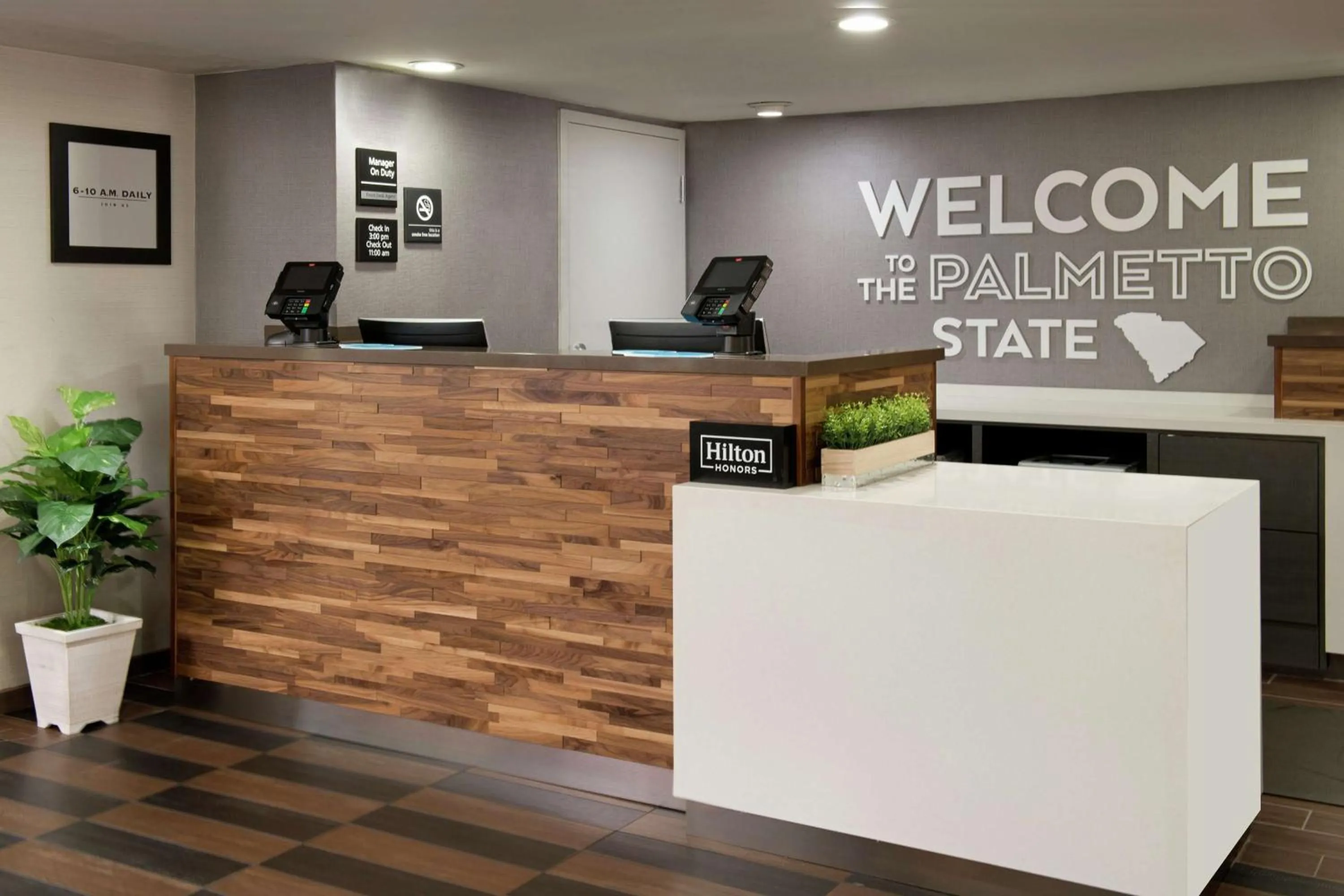 Lobby or reception in Hampton Inn Hilton Head