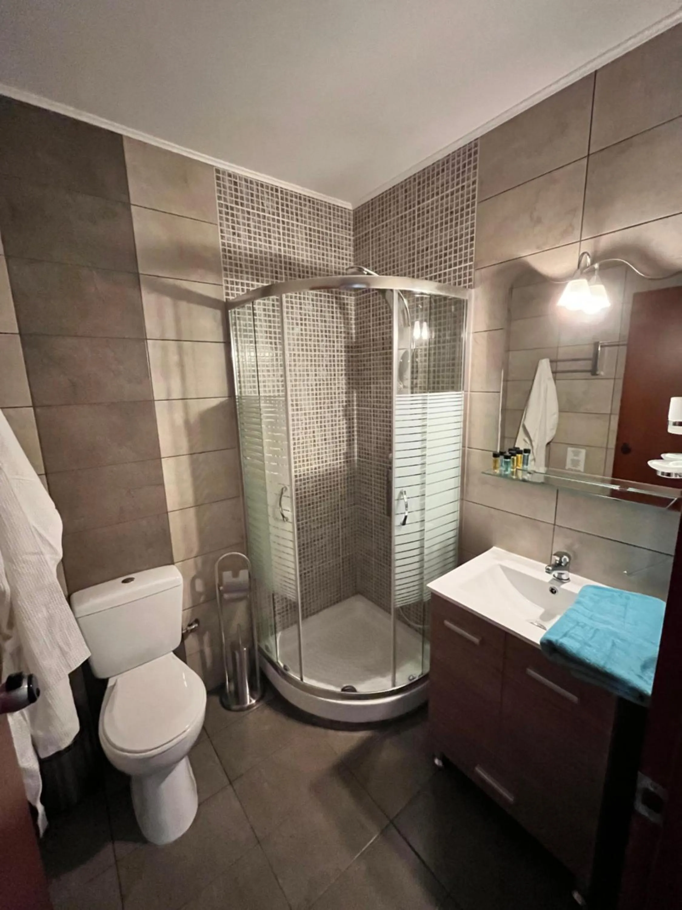 Bathroom in Iolkos Hotel Apartments