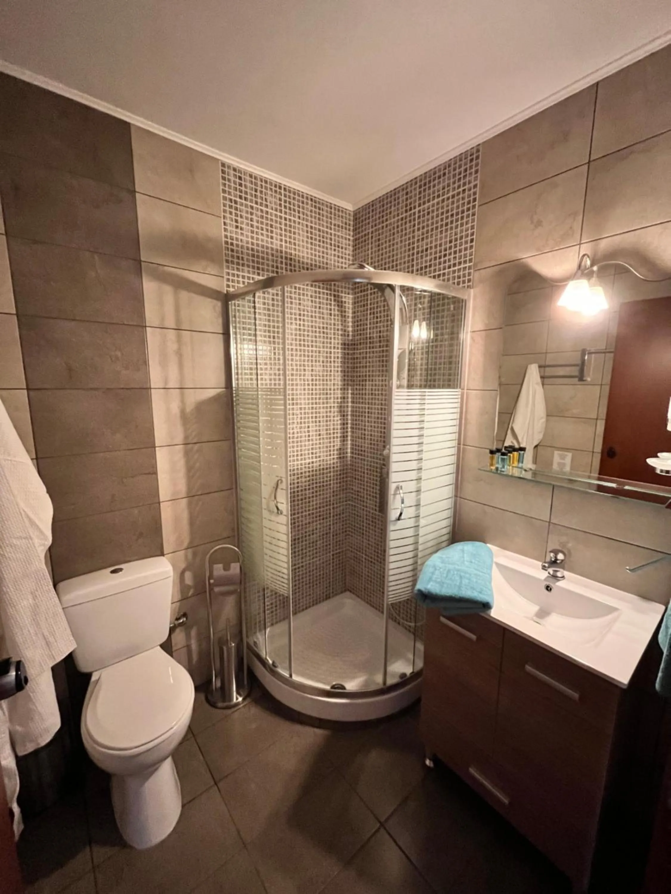 Bathroom in Iolkos Hotel Apartments