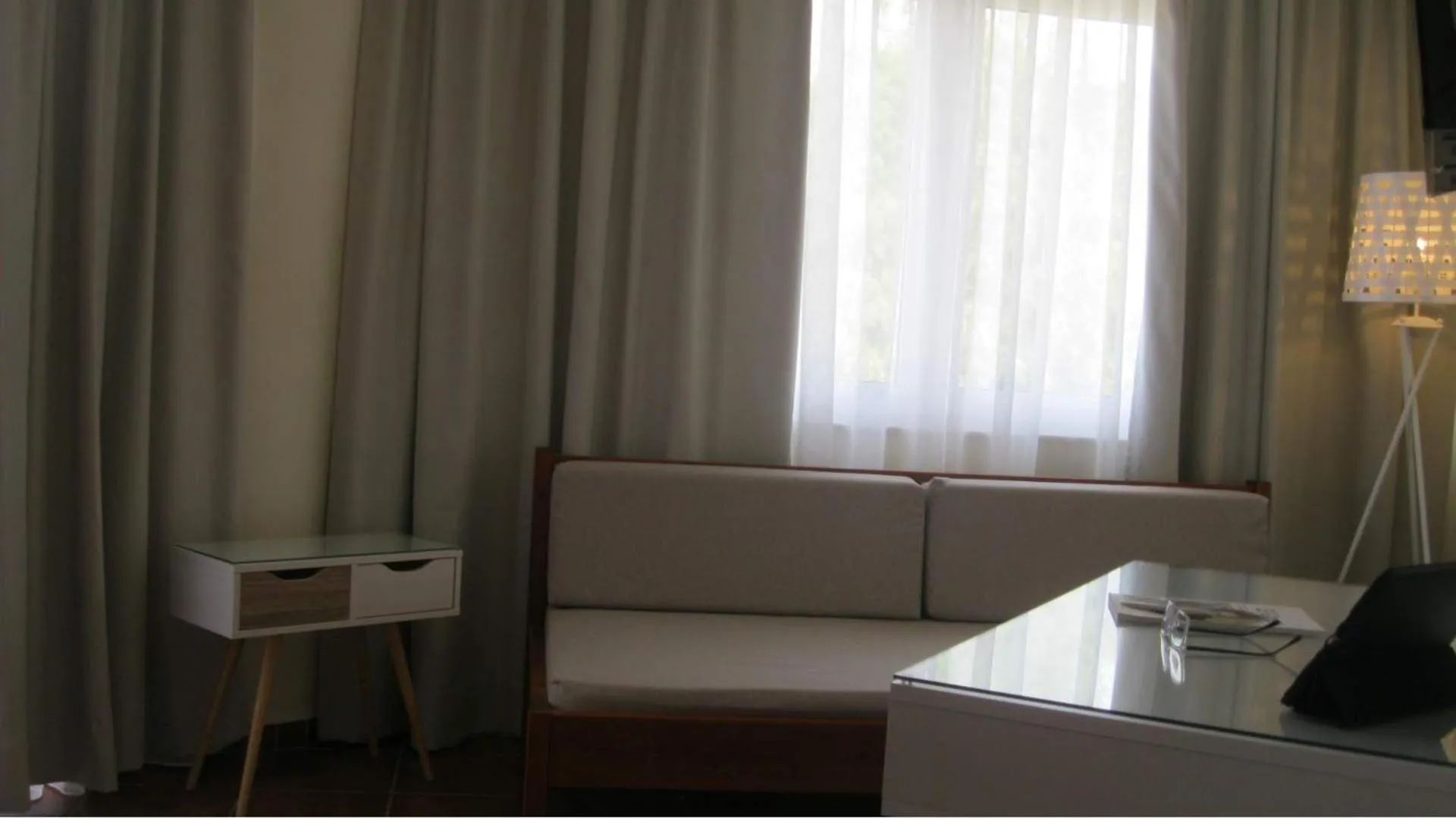 Seating area in Iolkos Hotel Apartments