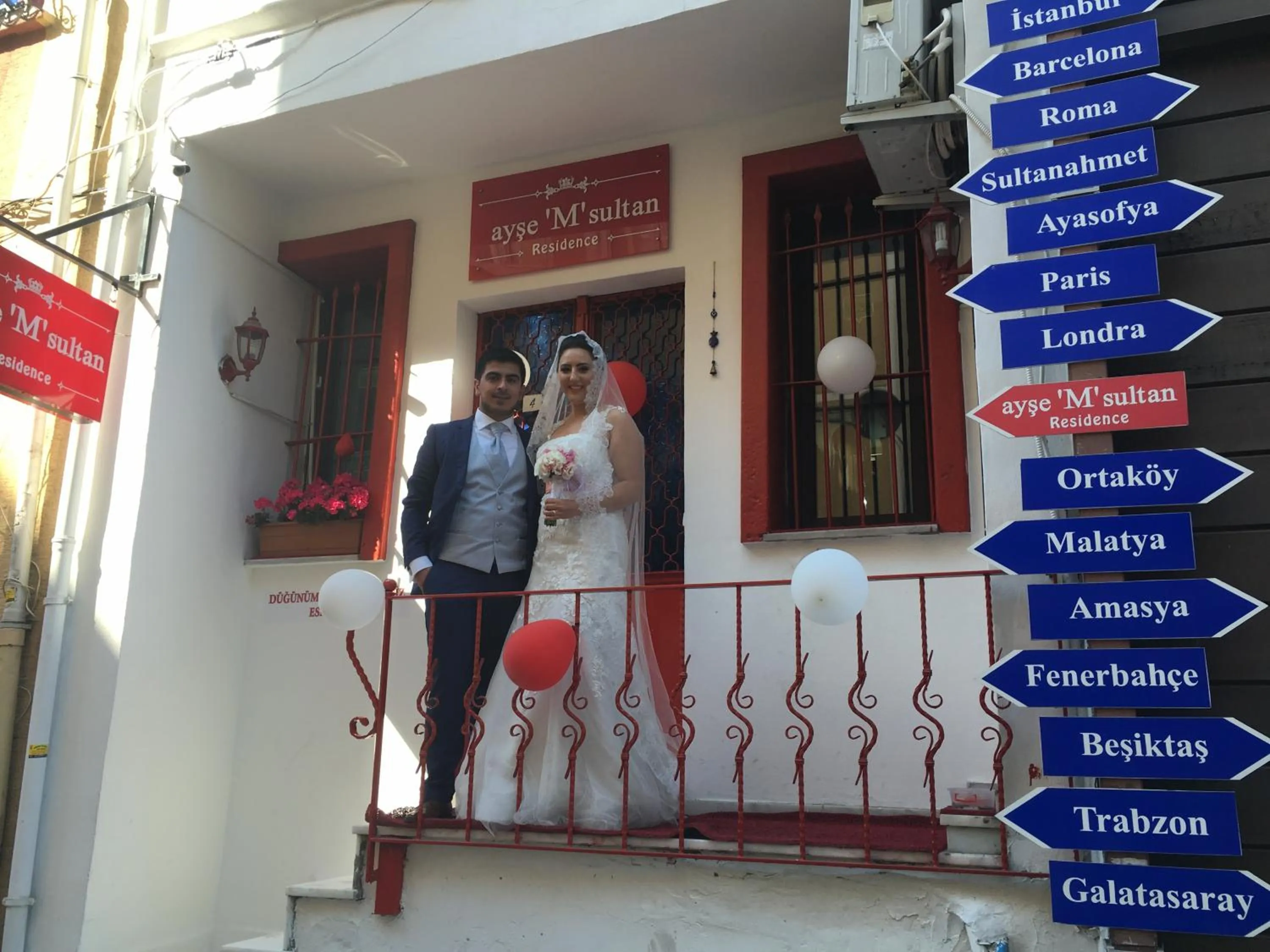 People in Ortakoy Aysem Sultan Hotel