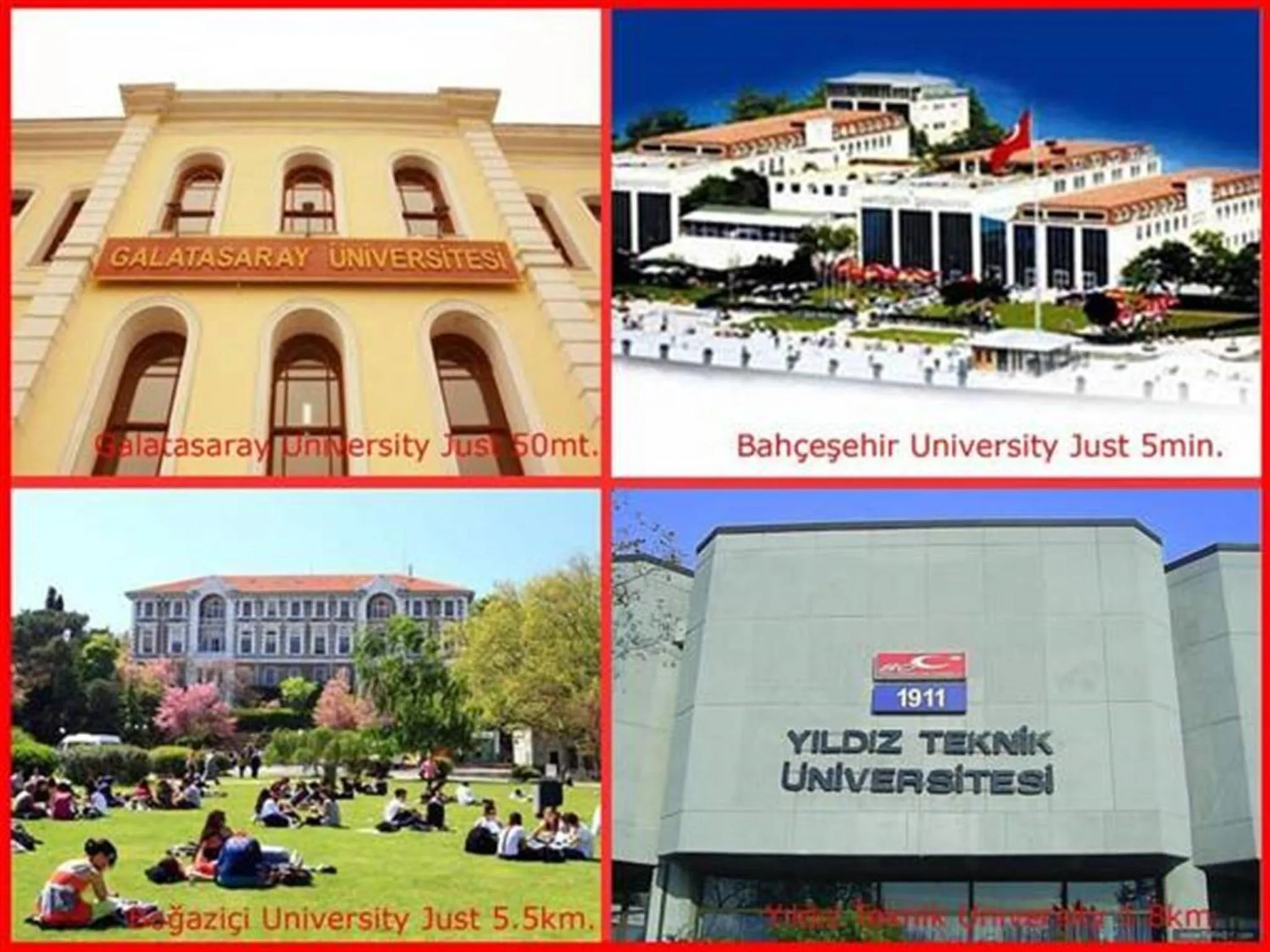 Nearby landmark in Ortakoy Aysem Sultan Hotel