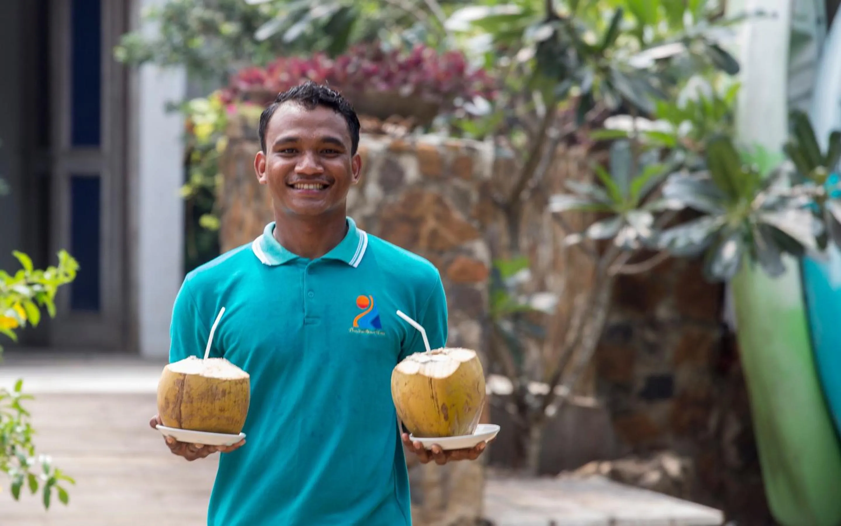 Staff in Puri Sari Beach Hotel