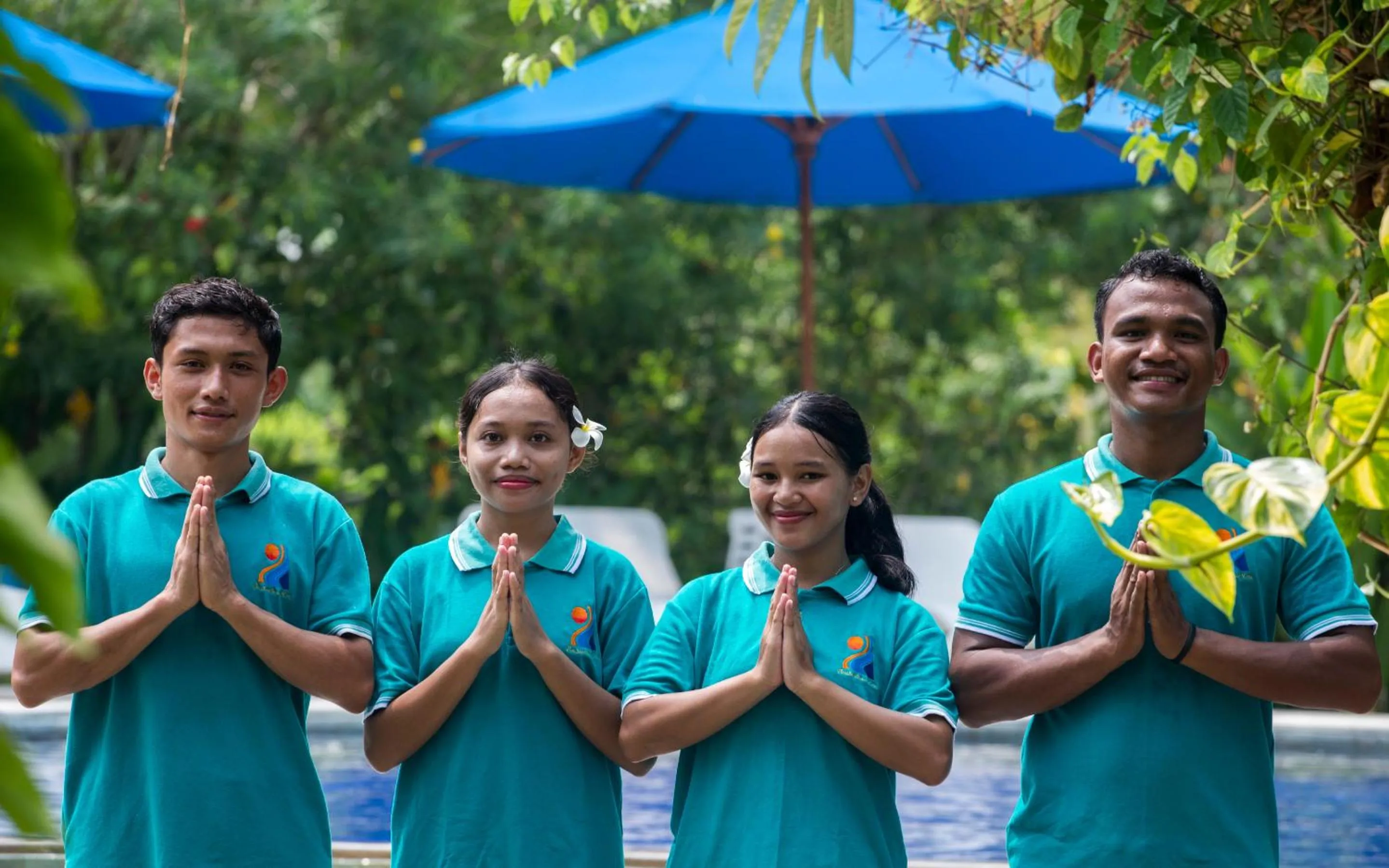 Staff in Puri Sari Beach Hotel