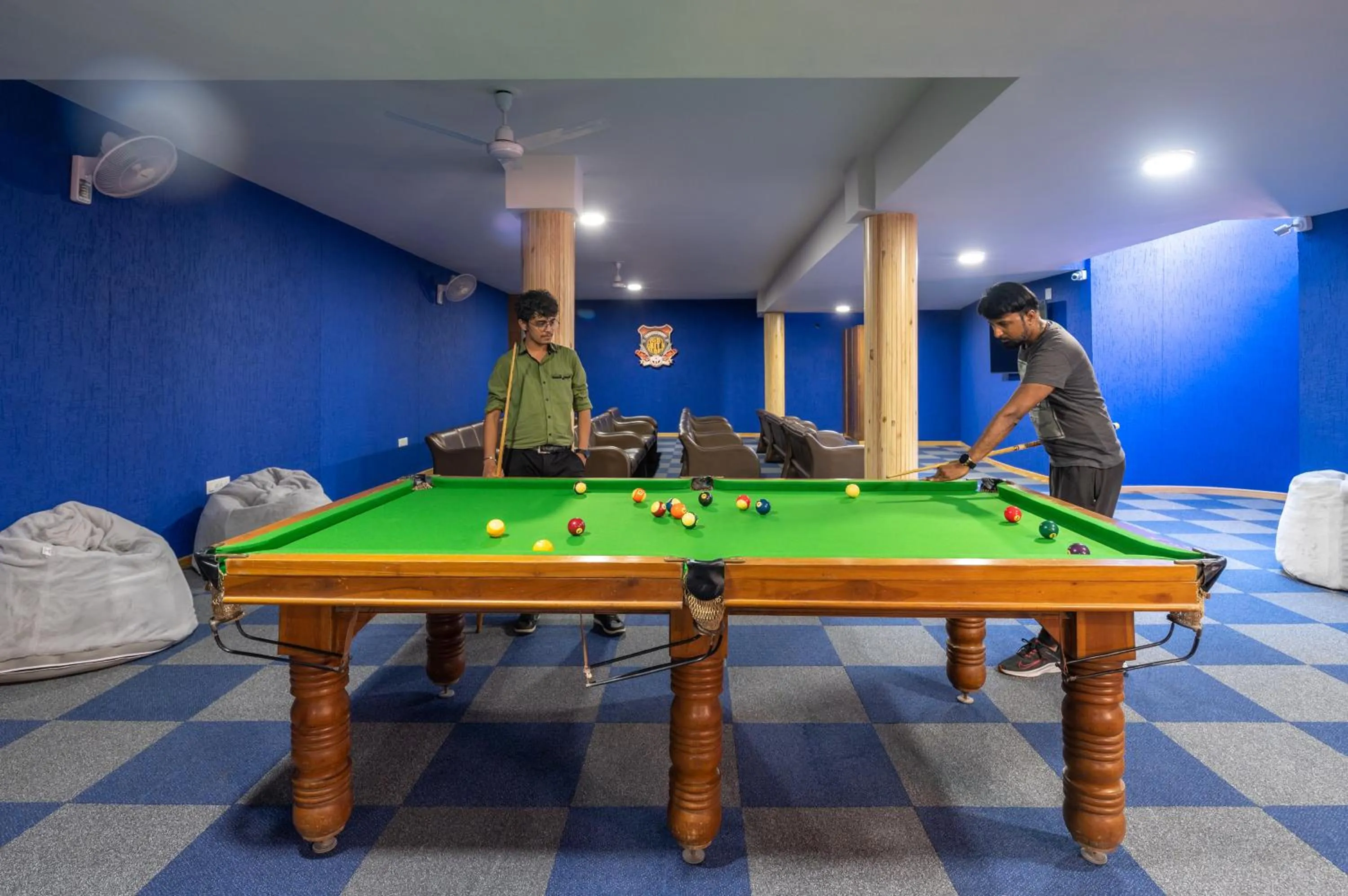 Game Room in Roadies Rostel - Best Adventure Resort in Ahmedabad