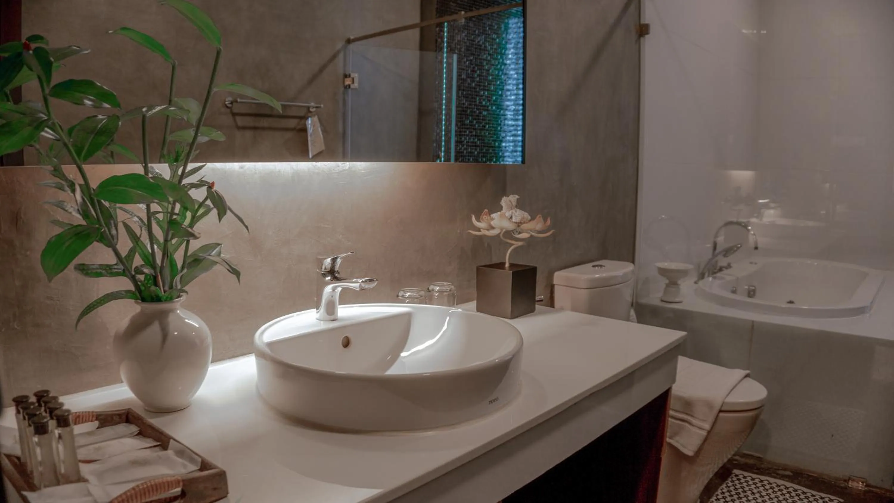 Bathroom in NAI YA Hotel -SHA Extra Plus