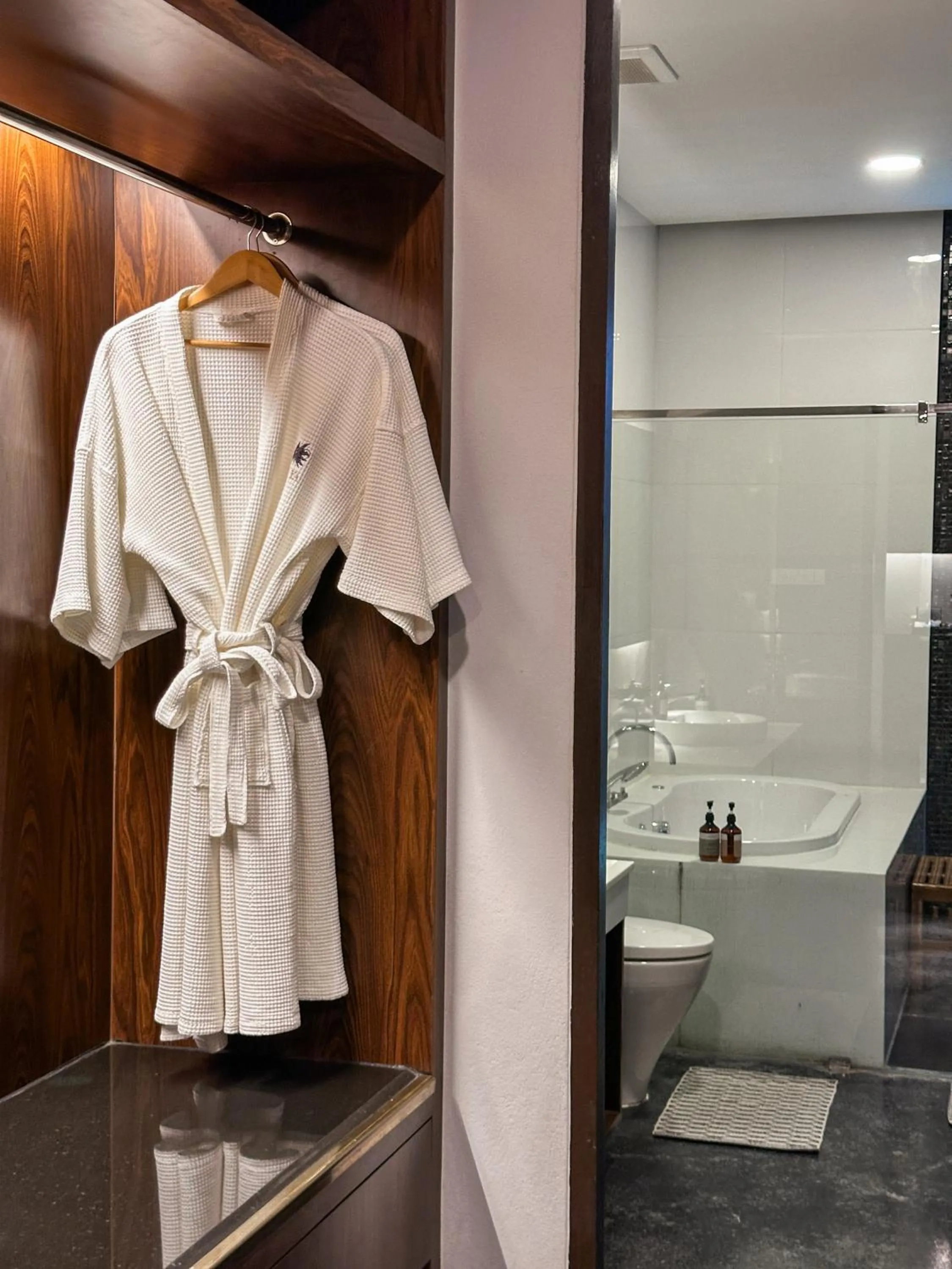 Bathroom in NAI YA Hotel -SHA Extra Plus