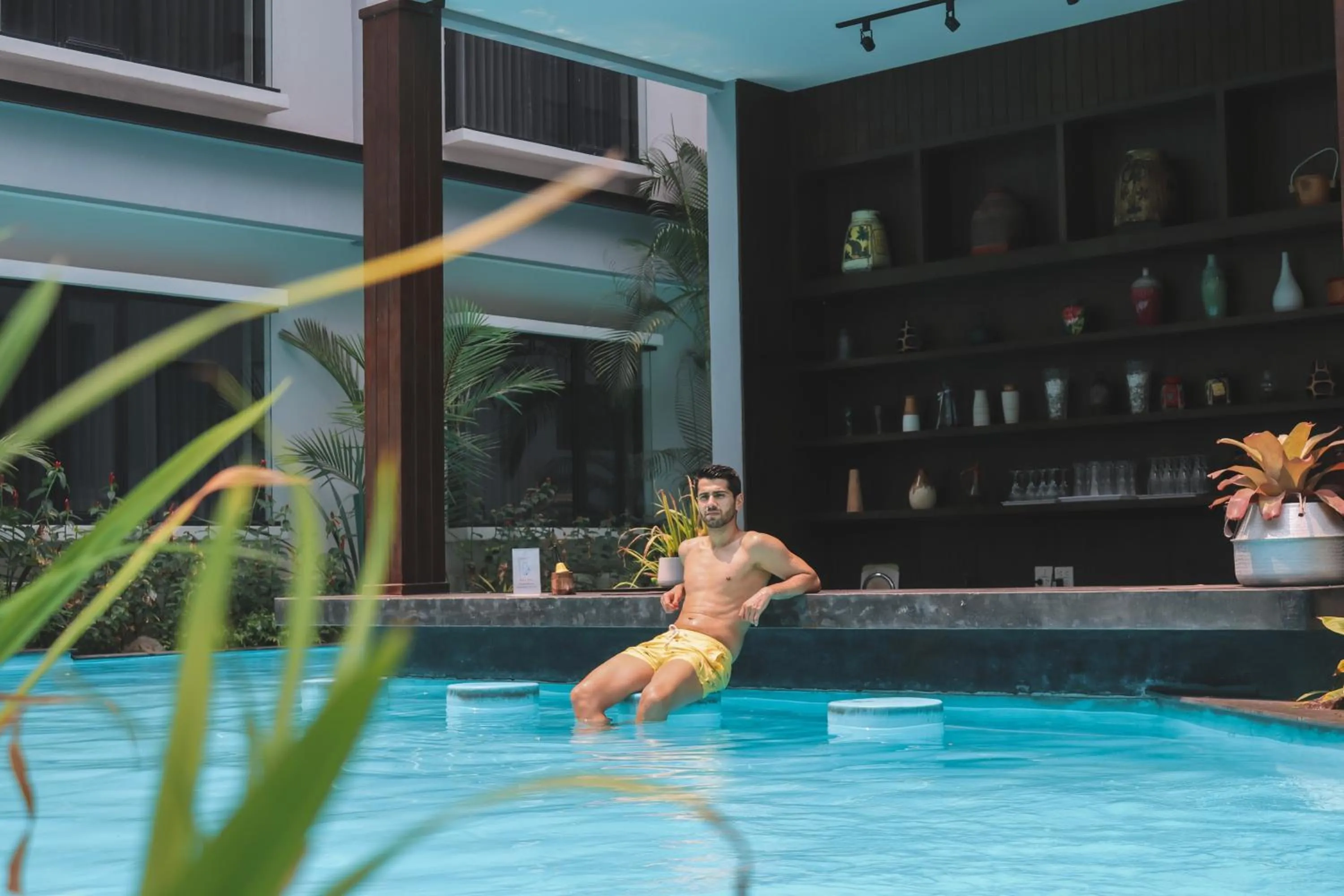 Swimming pool in NAI YA Hotel -SHA Extra Plus