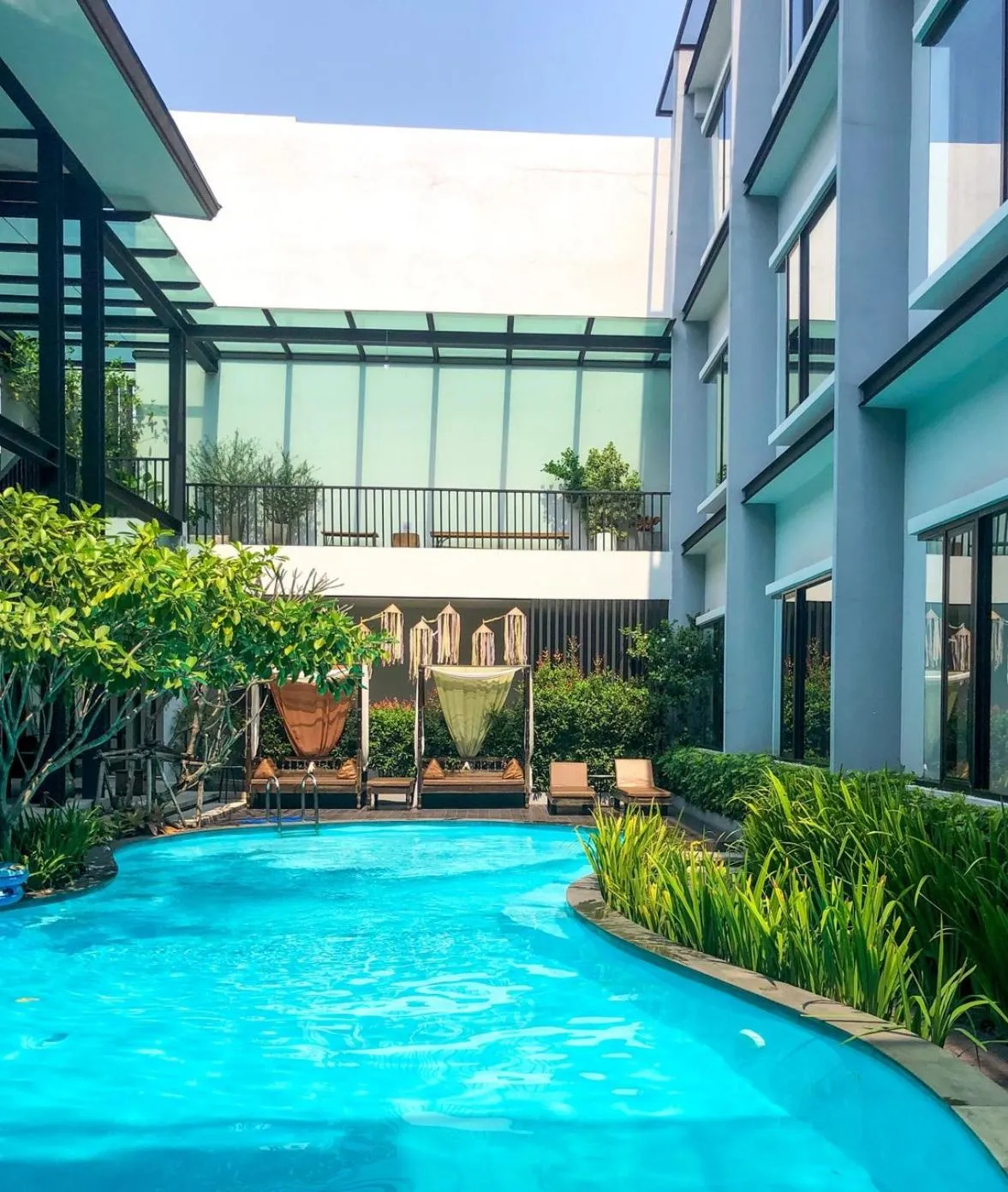 Swimming pool in NAI YA Hotel -SHA Extra Plus