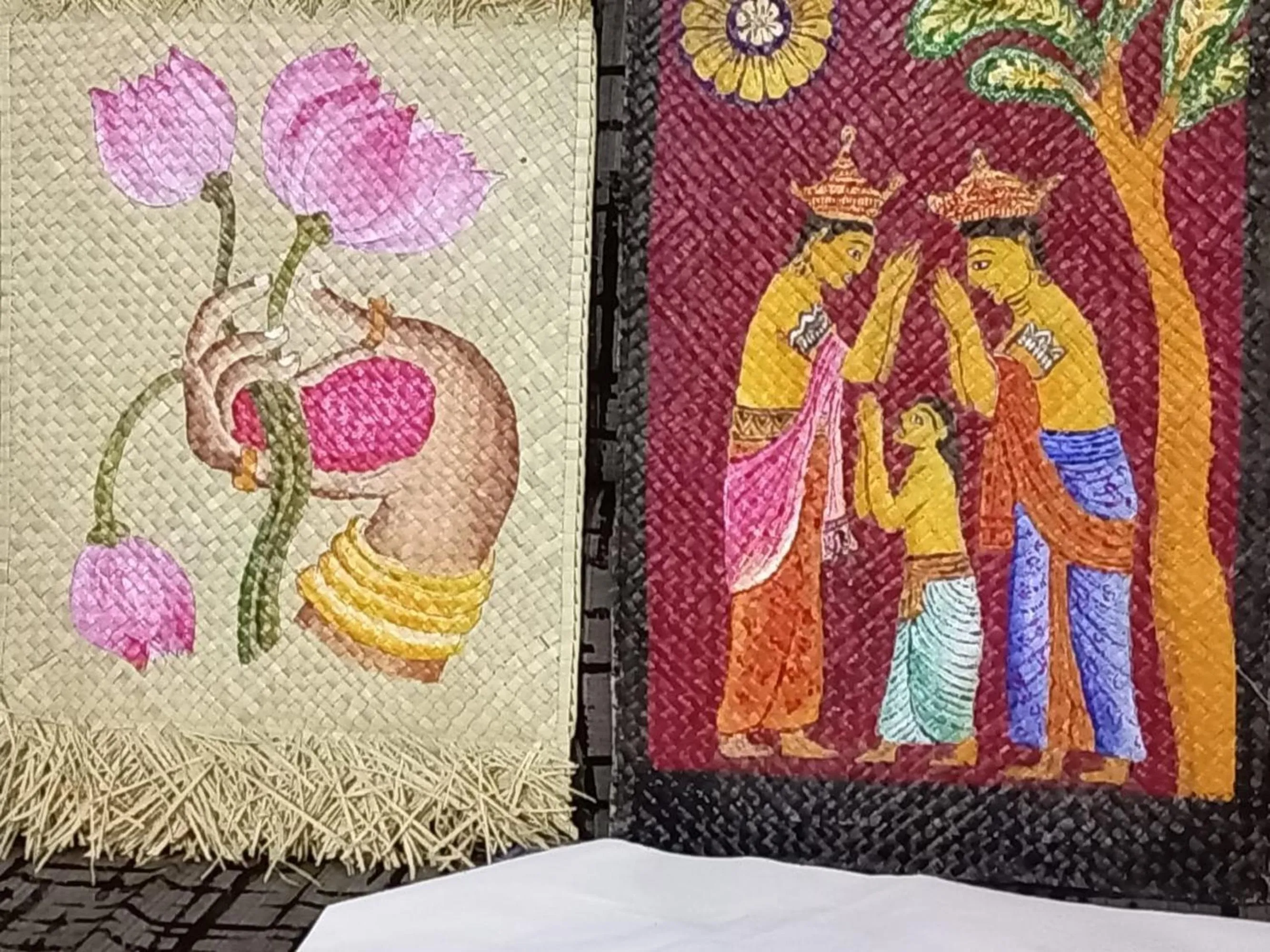 Decorative detail in Vivid Lanka