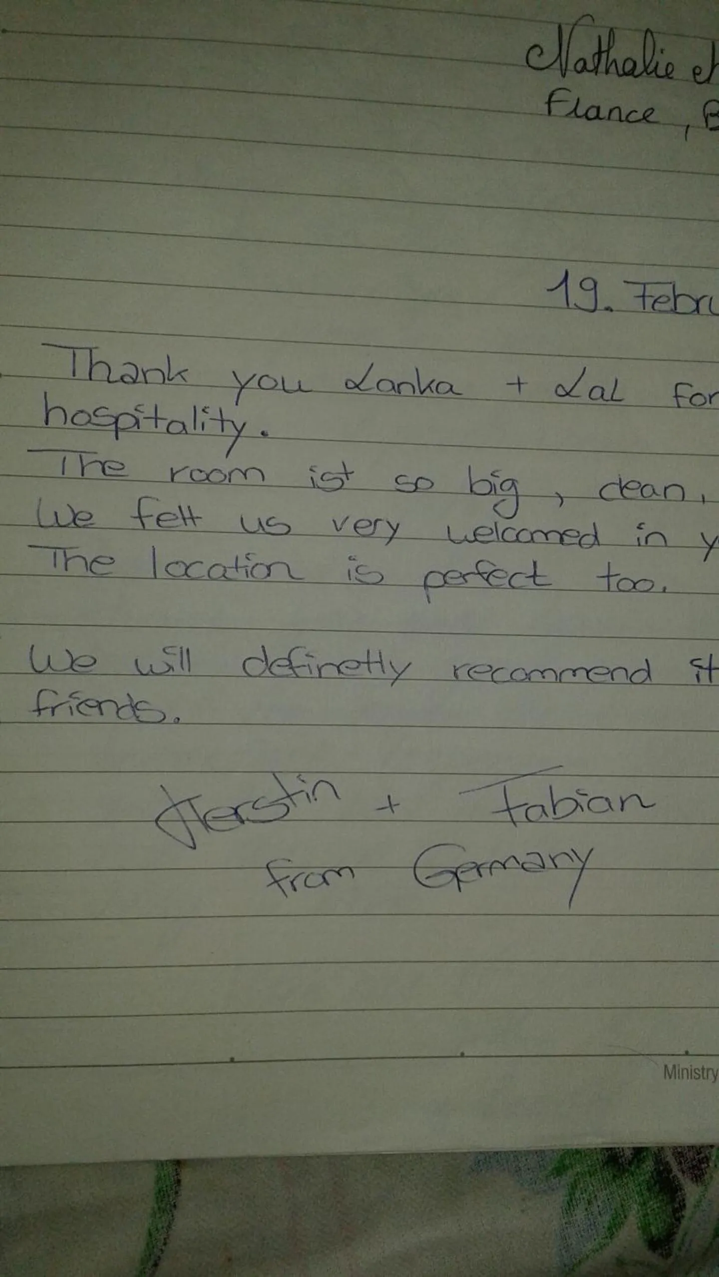 Text overlay in Vivid Lanka