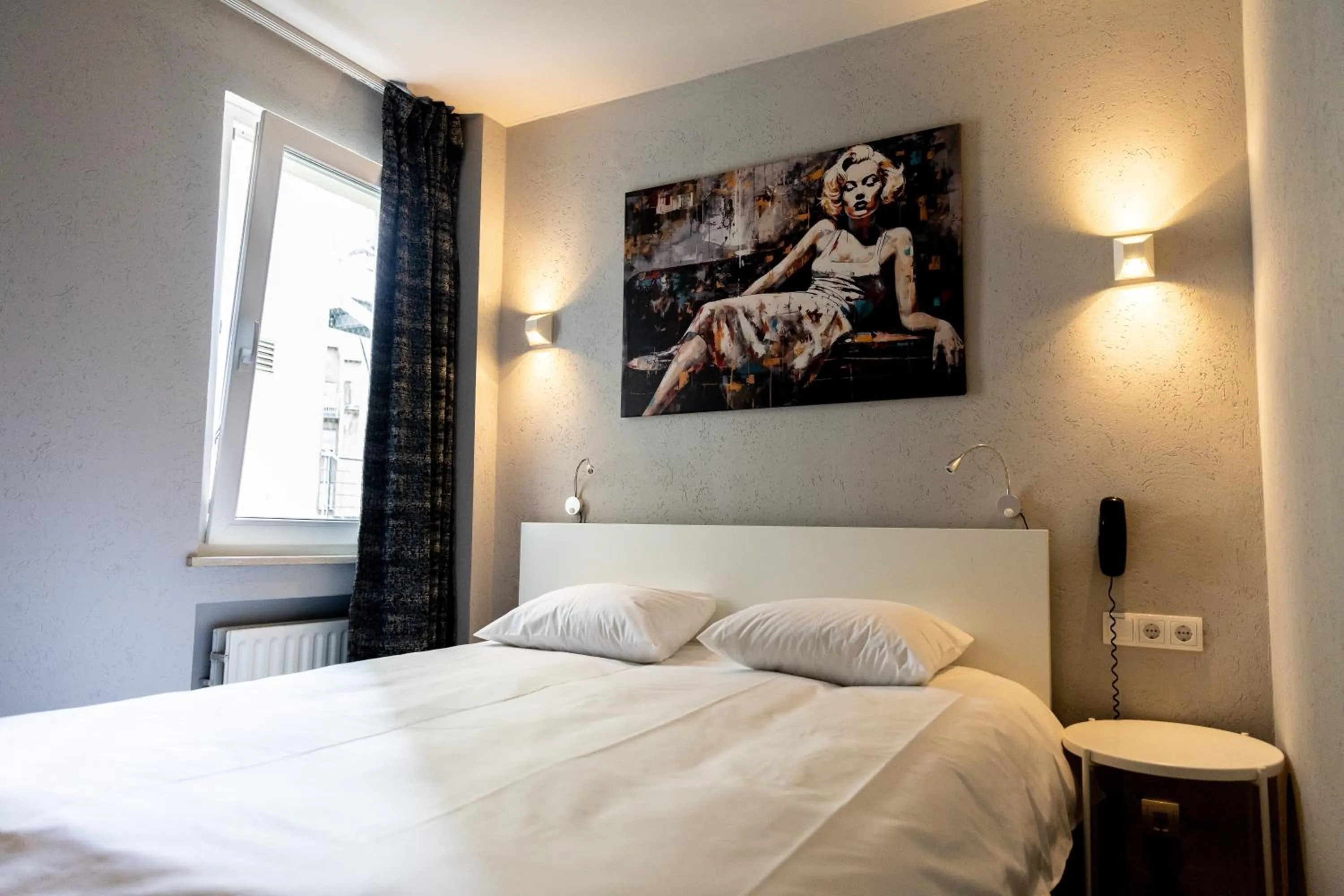 Bed in Hotel Bristol