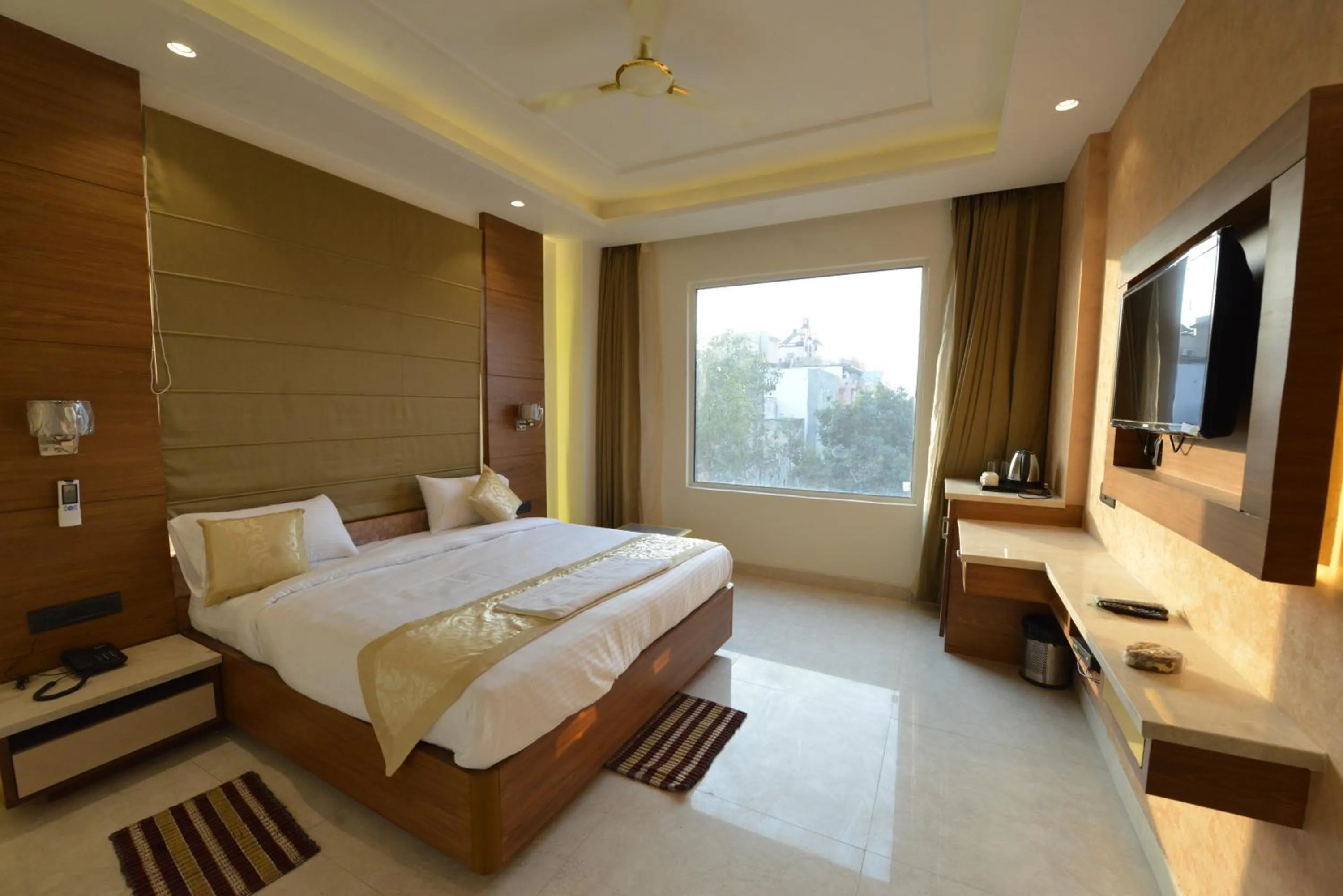 Bedroom, Bed in Hotel RR 62-Jaipur City Centre Hotel