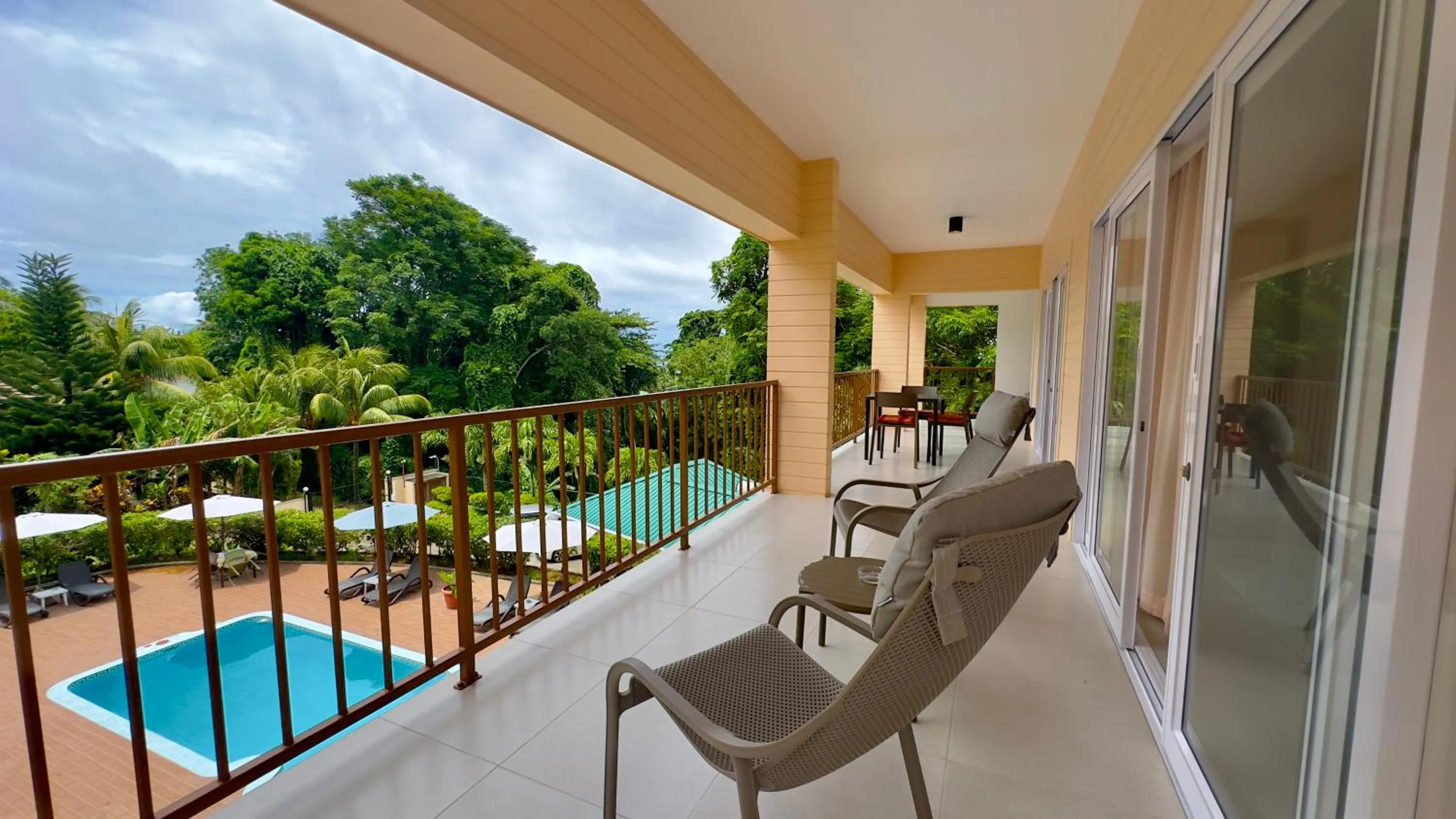 Balcony/Terrace in The Palm Seychelles