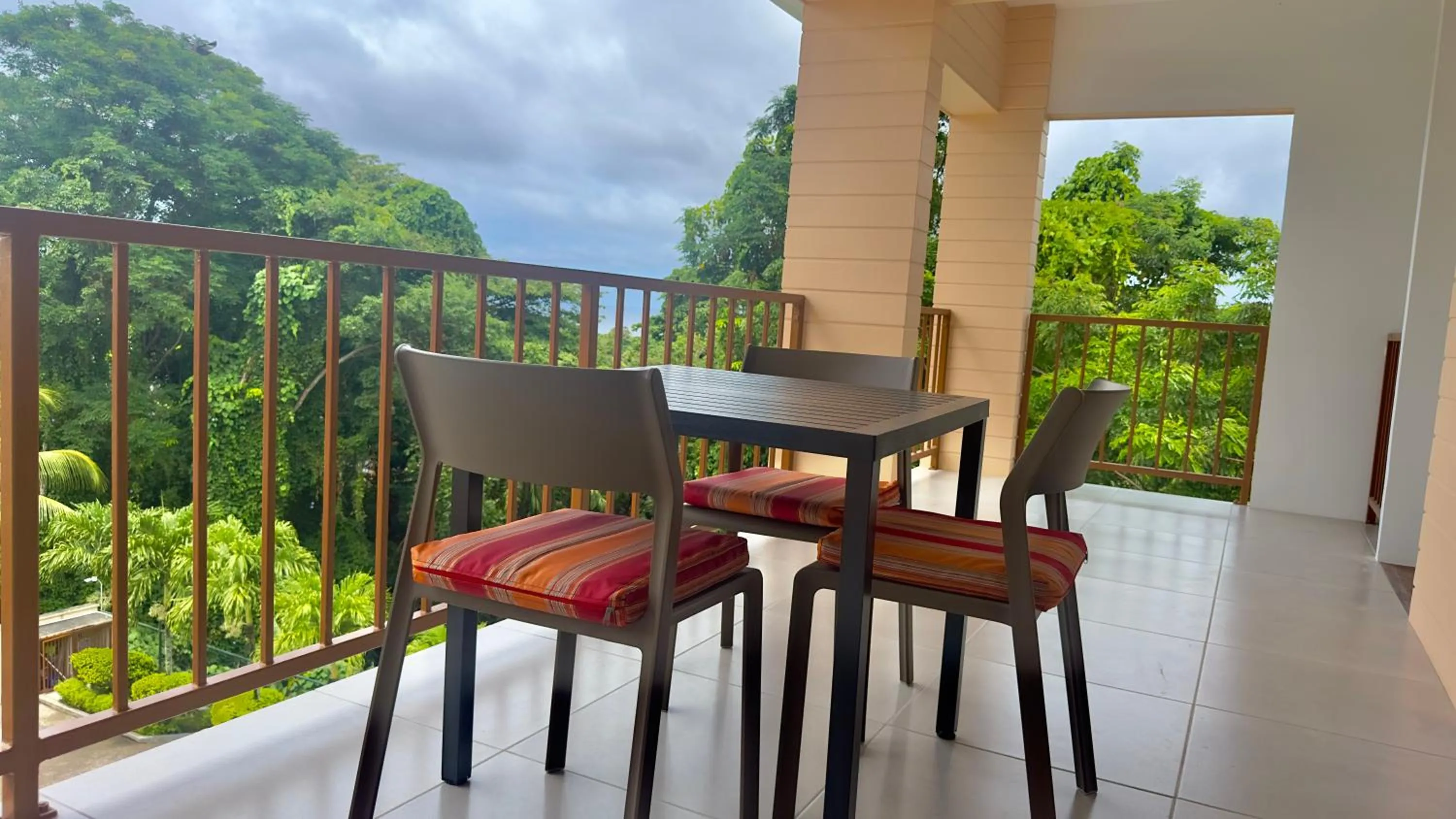 Dining area in The Palm Seychelles