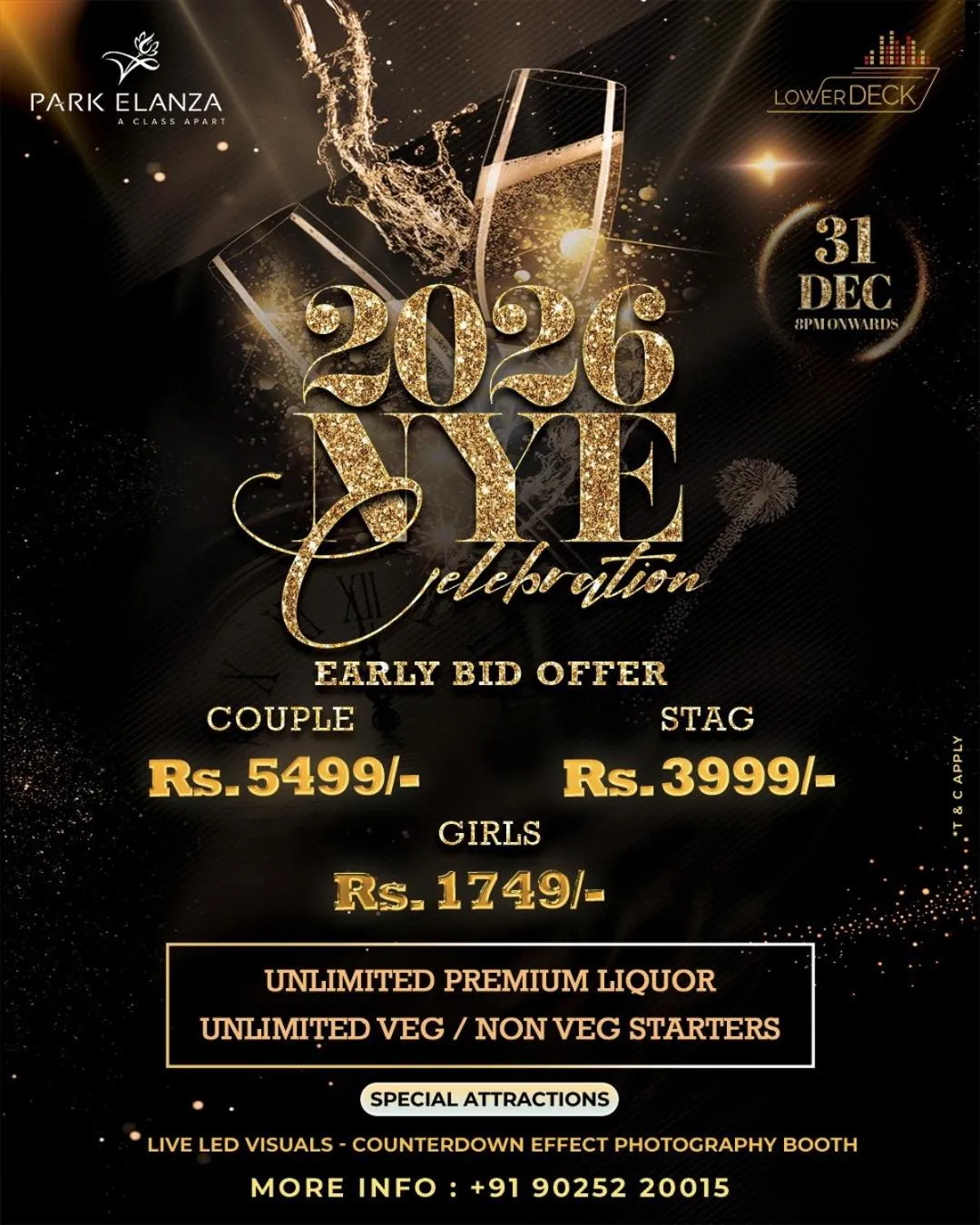 Restaurant/places to eat in Hotel Park Elanza Chennai