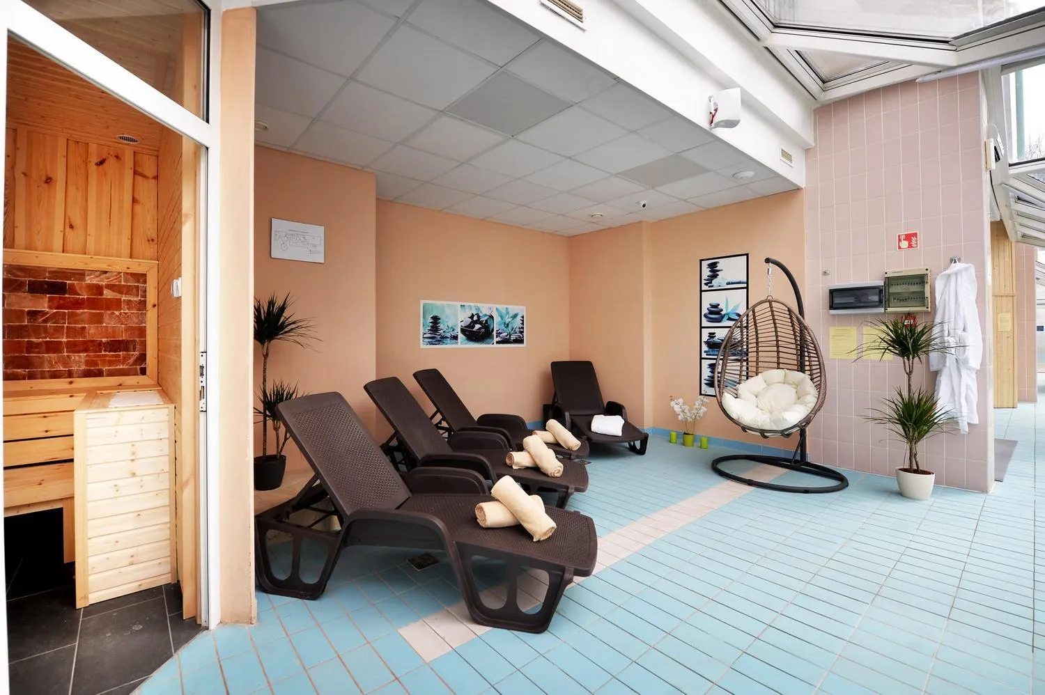 Swimming pool in Panorama Hotel Noszvaj