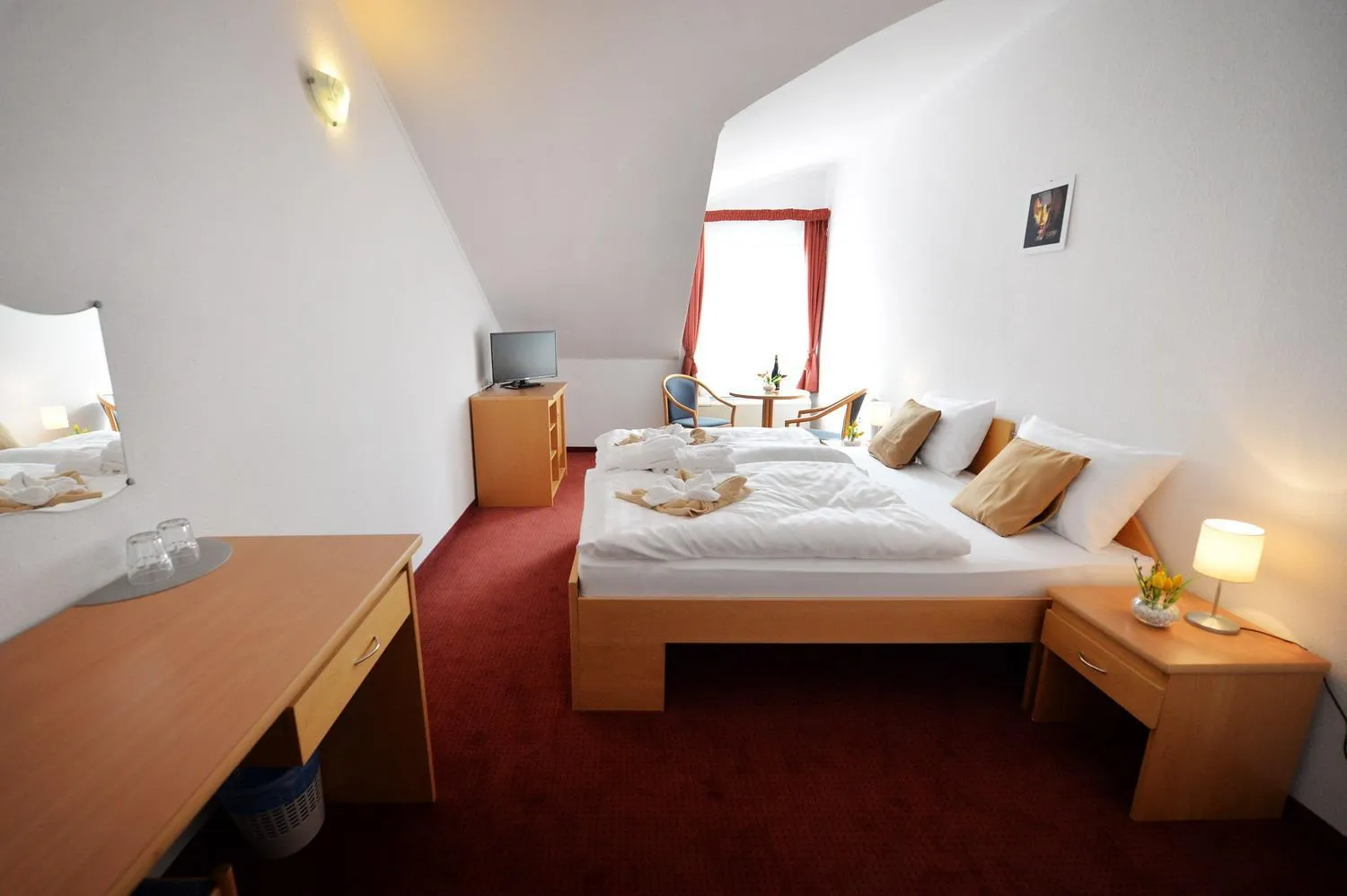 Photo of the whole room, Bed in Panorama Hotel Noszvaj