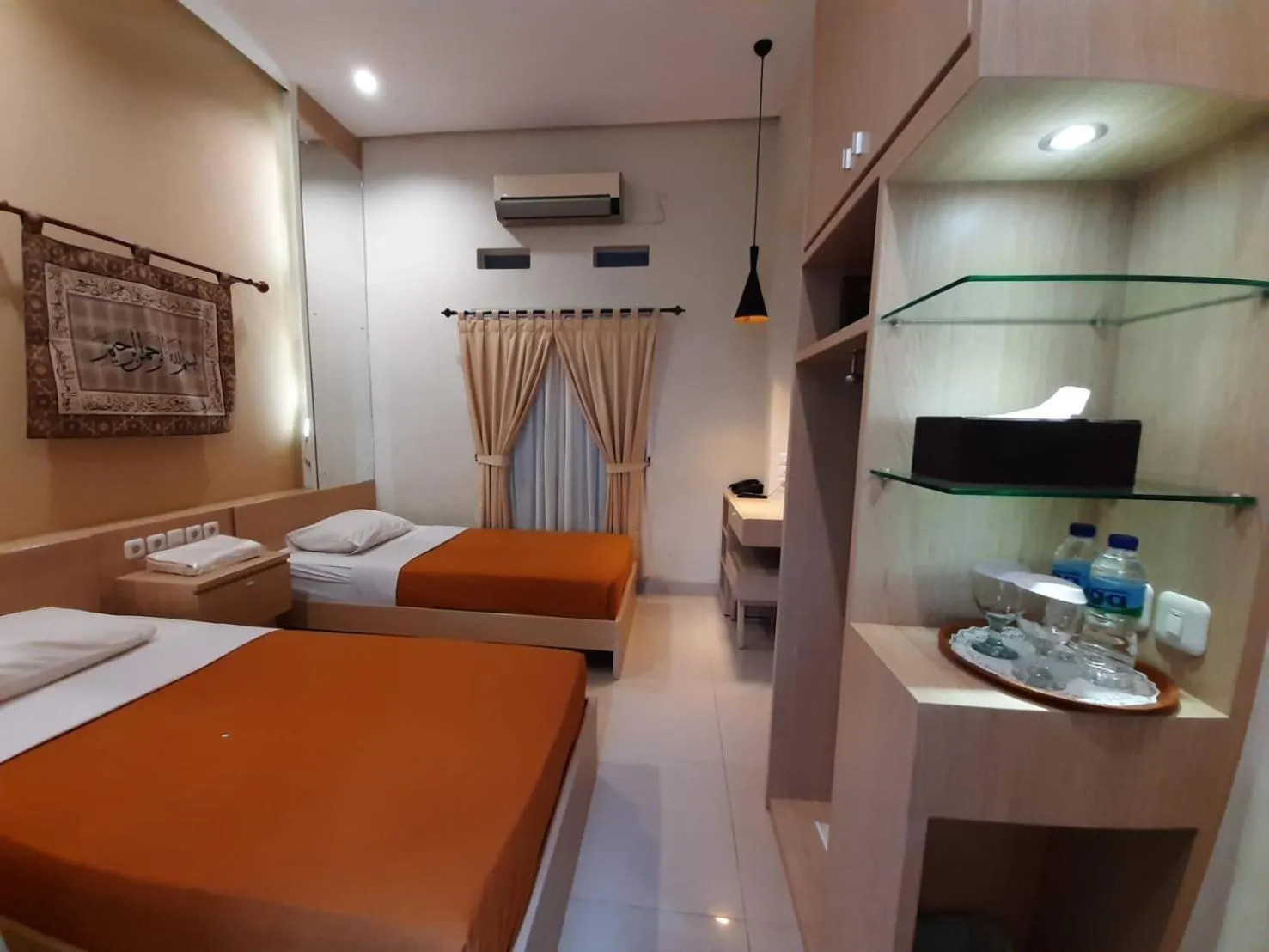 Bed in The Sriwijaya Hotel - Halal Hotel