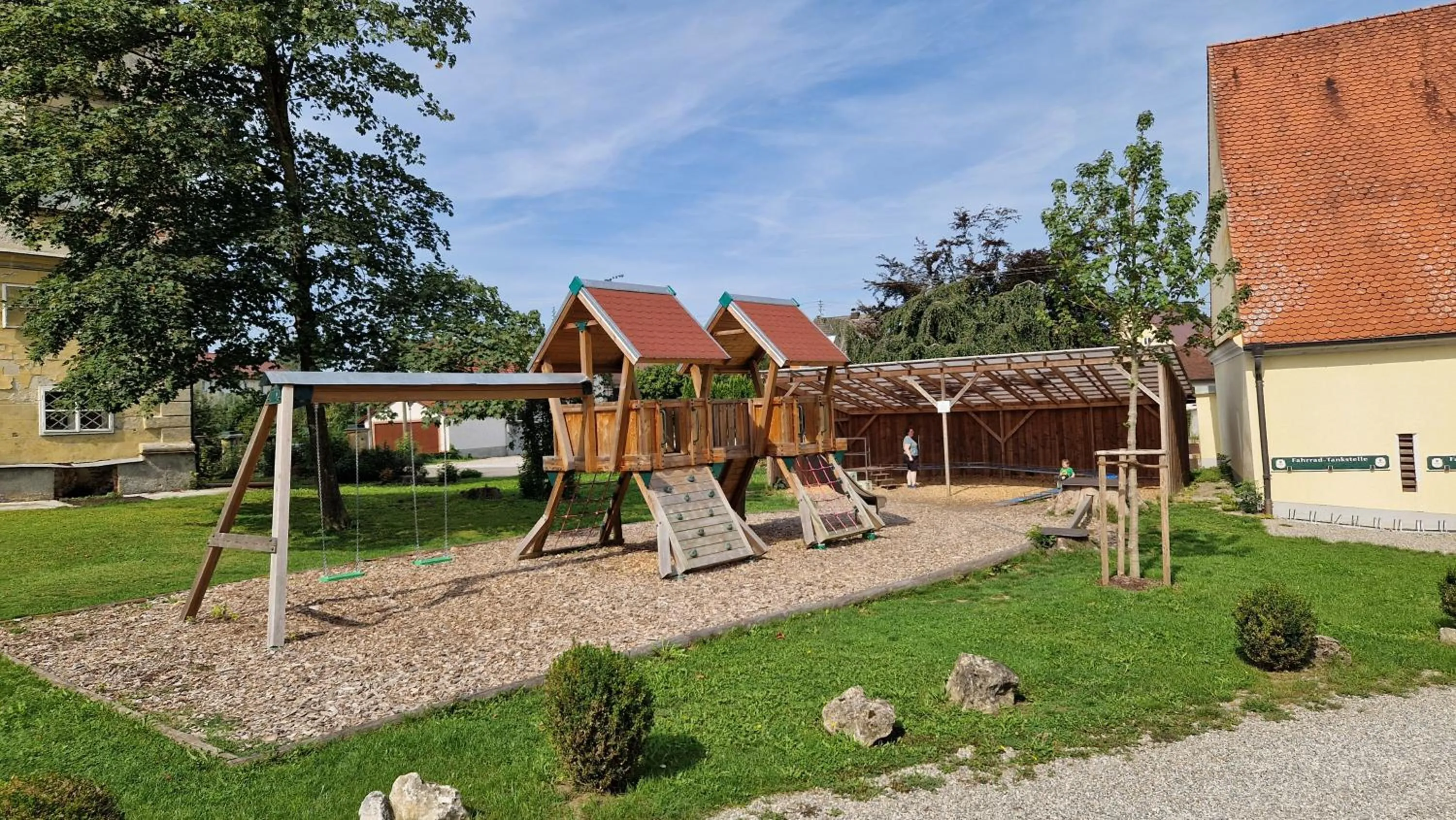 Children play ground in Autenrieder Gästehaus Schlossbräu