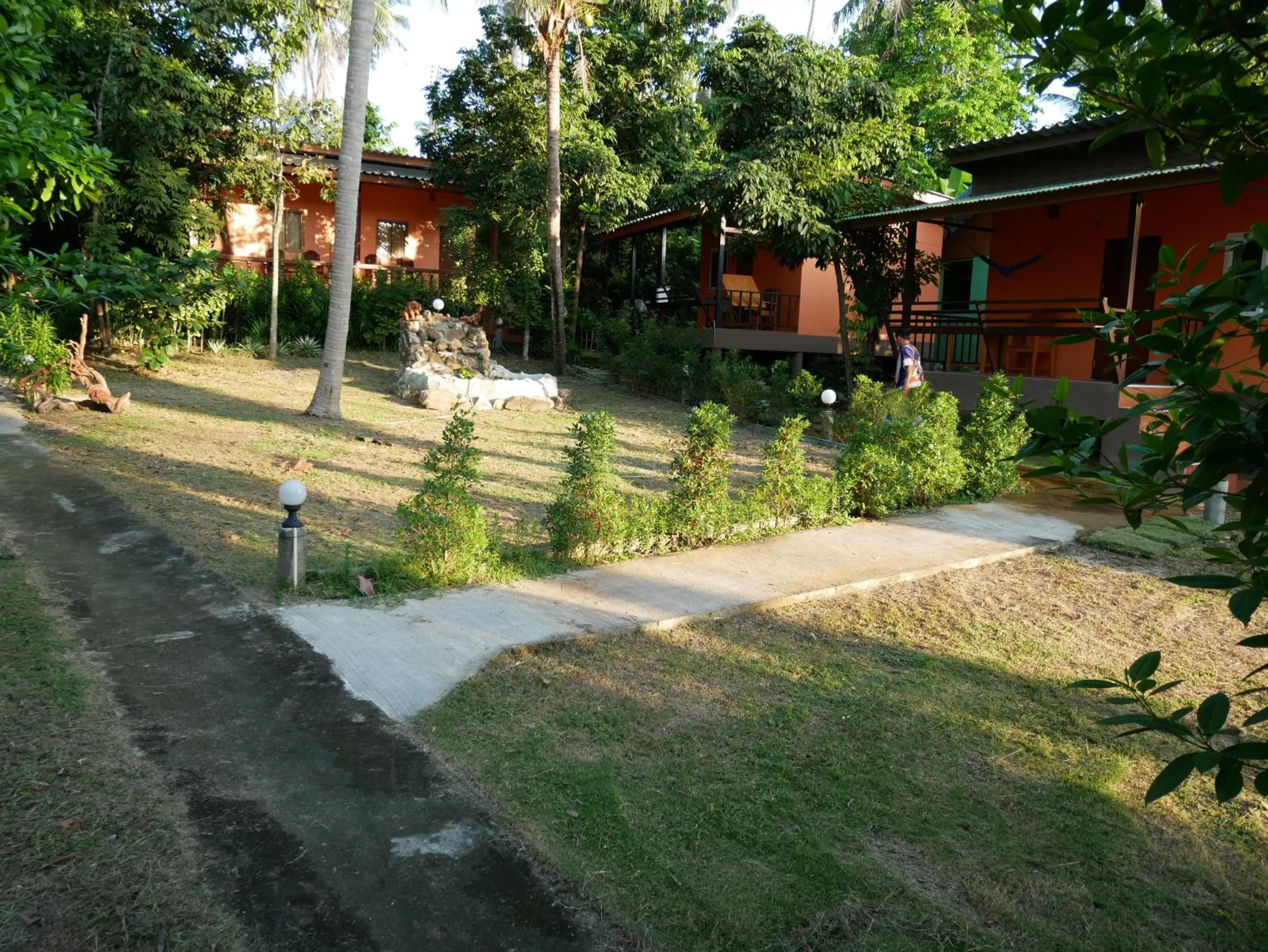 Garden in Pim Bungalow