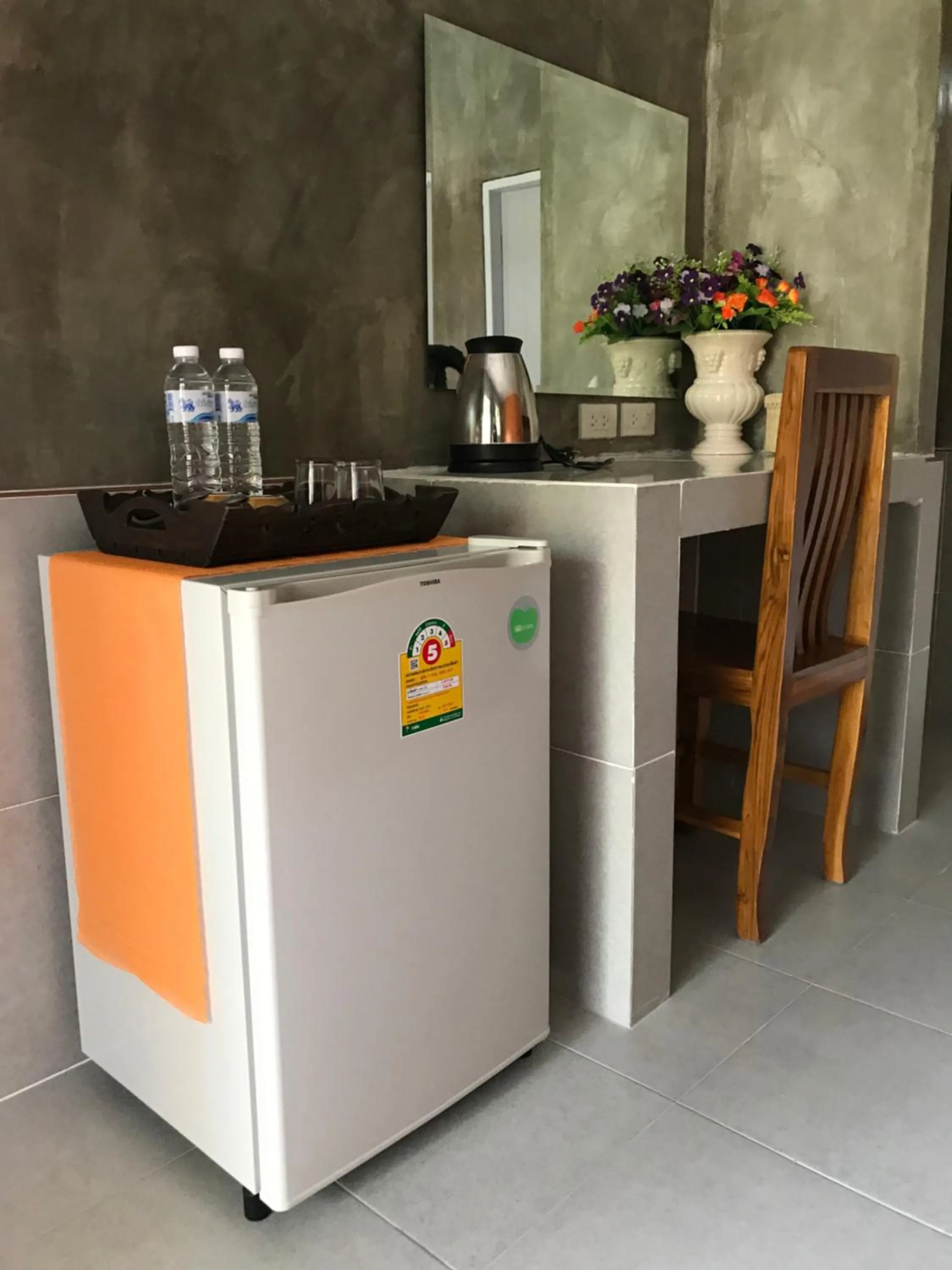 Kitchen or kitchenette in Pim Bungalow