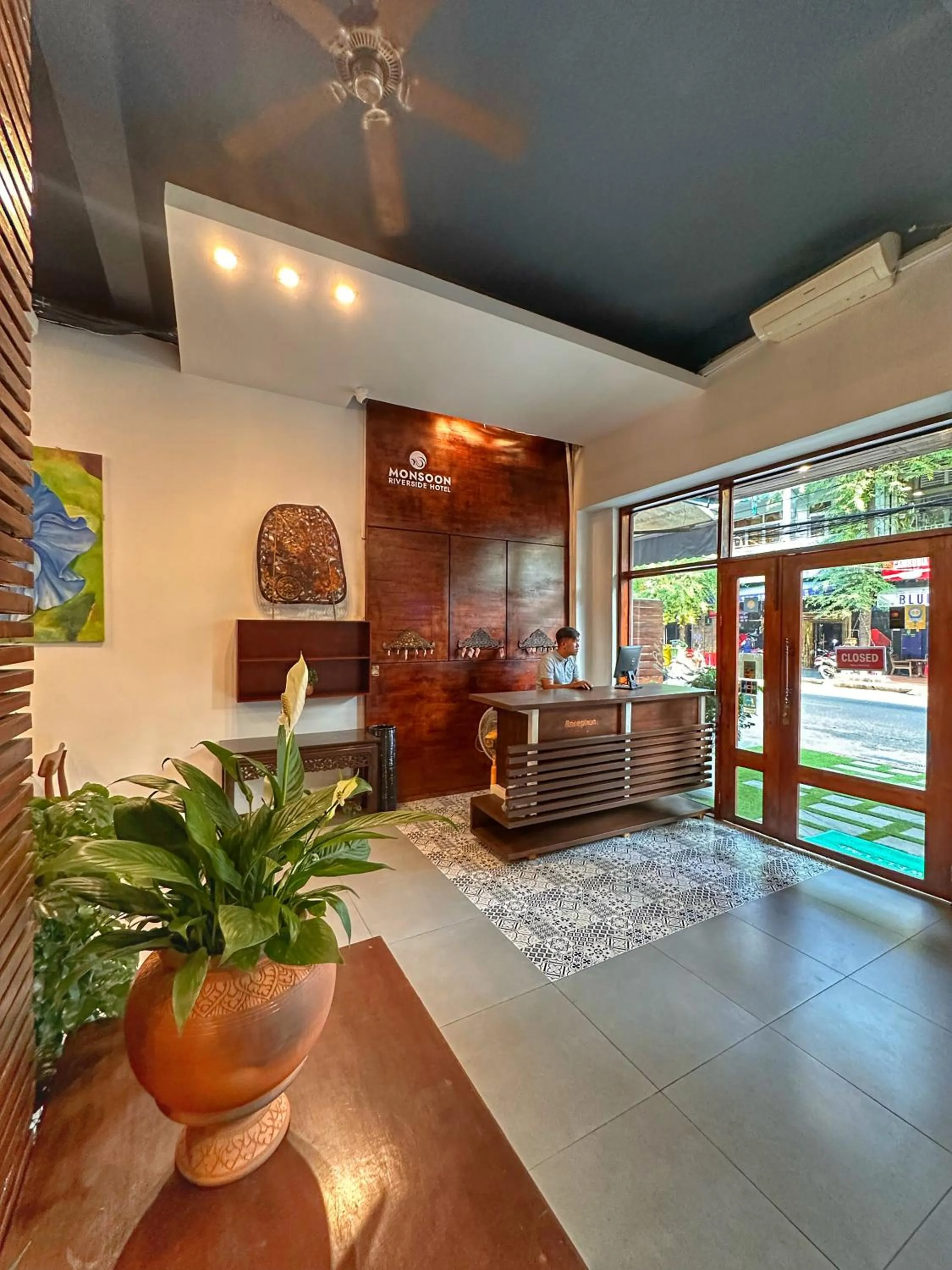 Property building in Monsoon Riverside Hotel