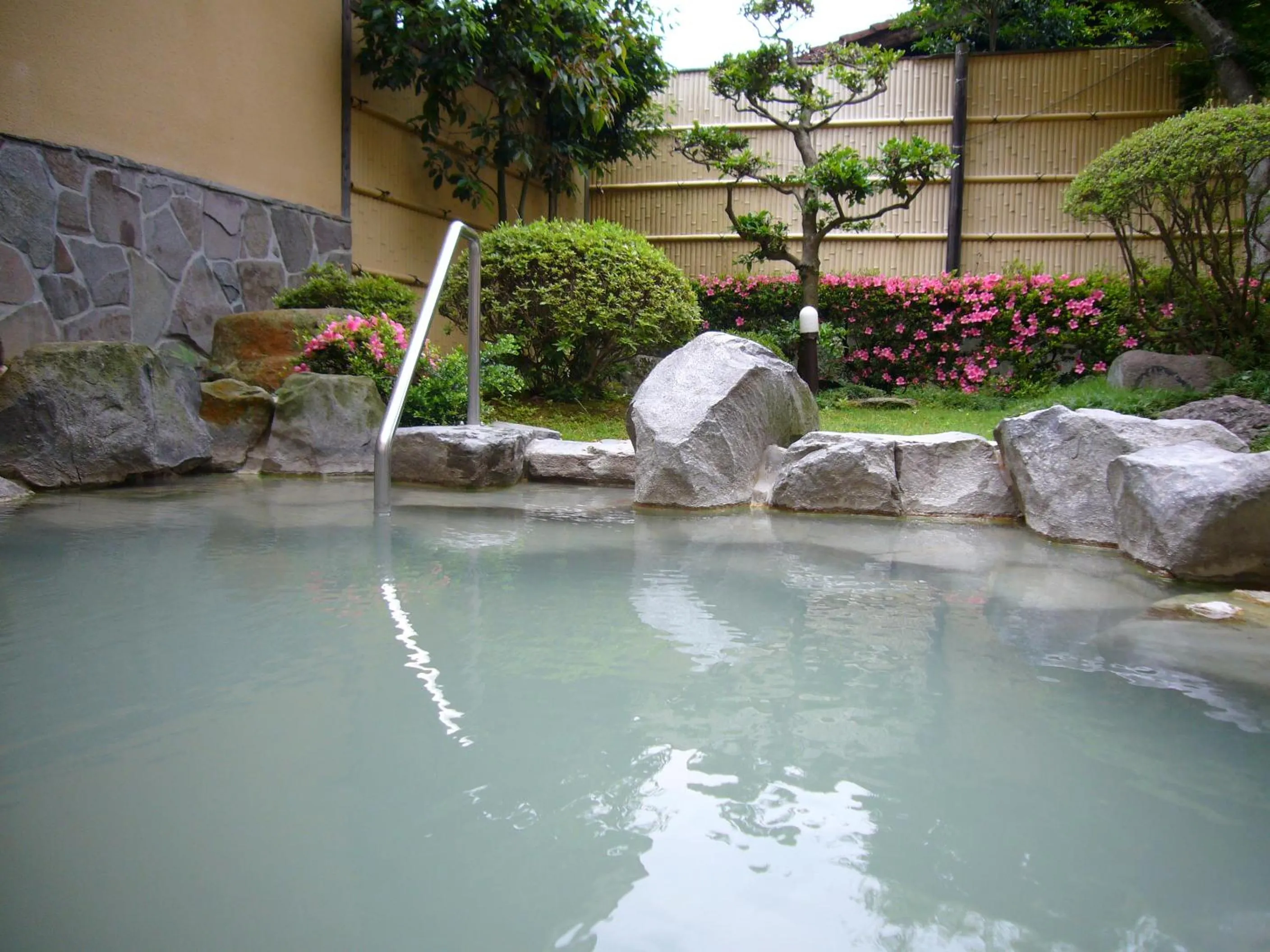 Open Air Bath in Unzen Sky Hotel