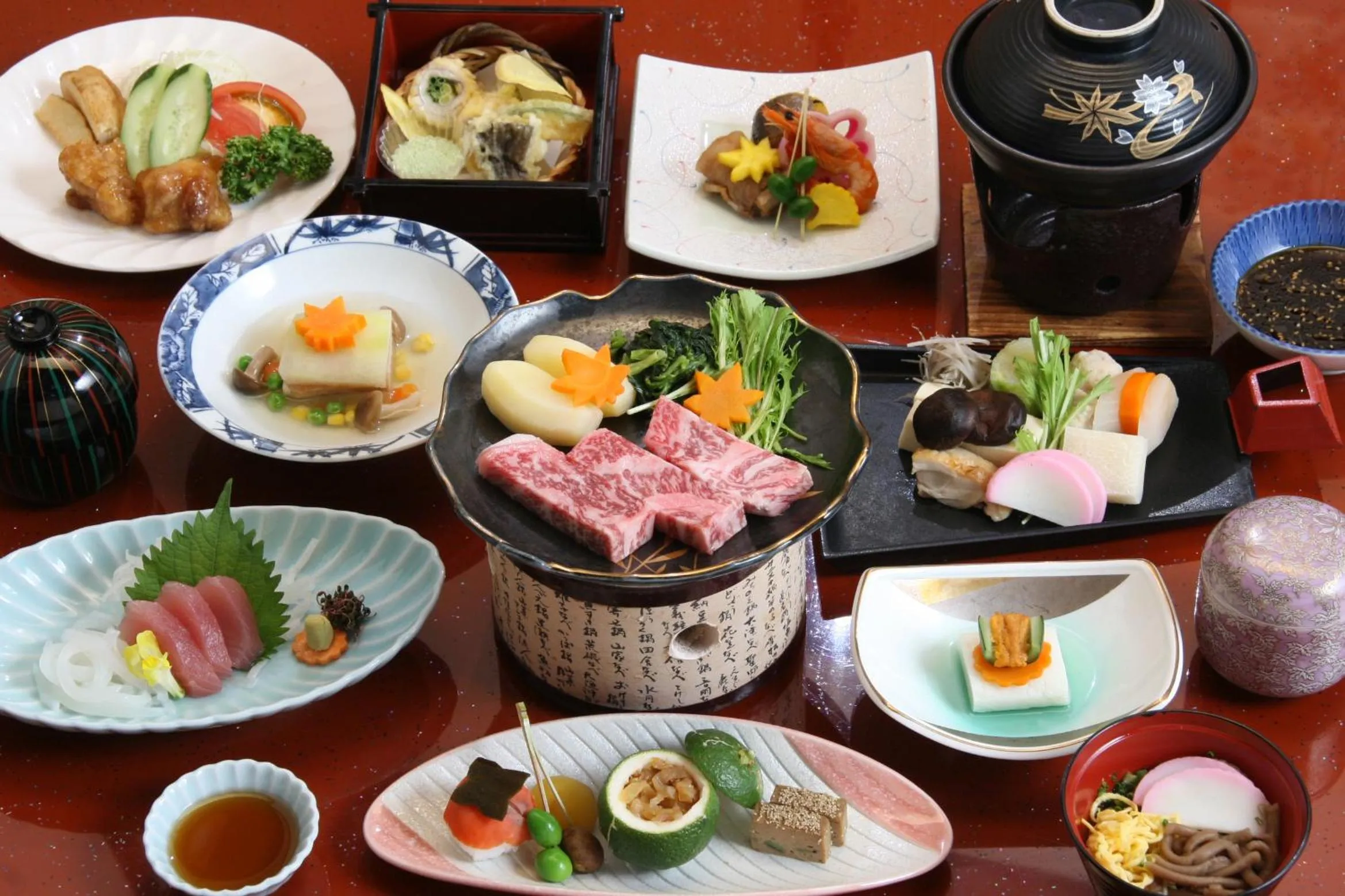 Dinner in Unzen Sky Hotel