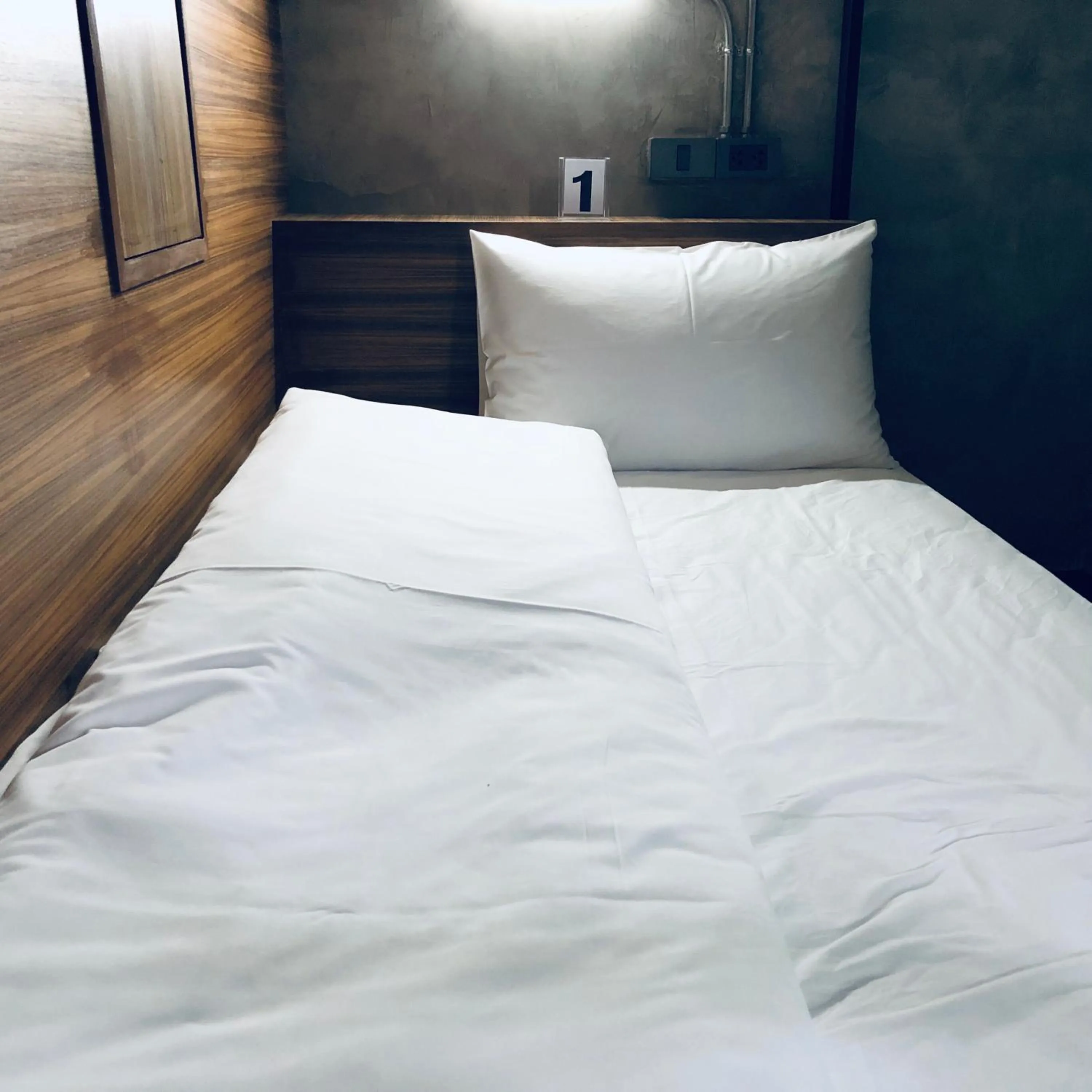 Bed in Baan Lung Poshtel