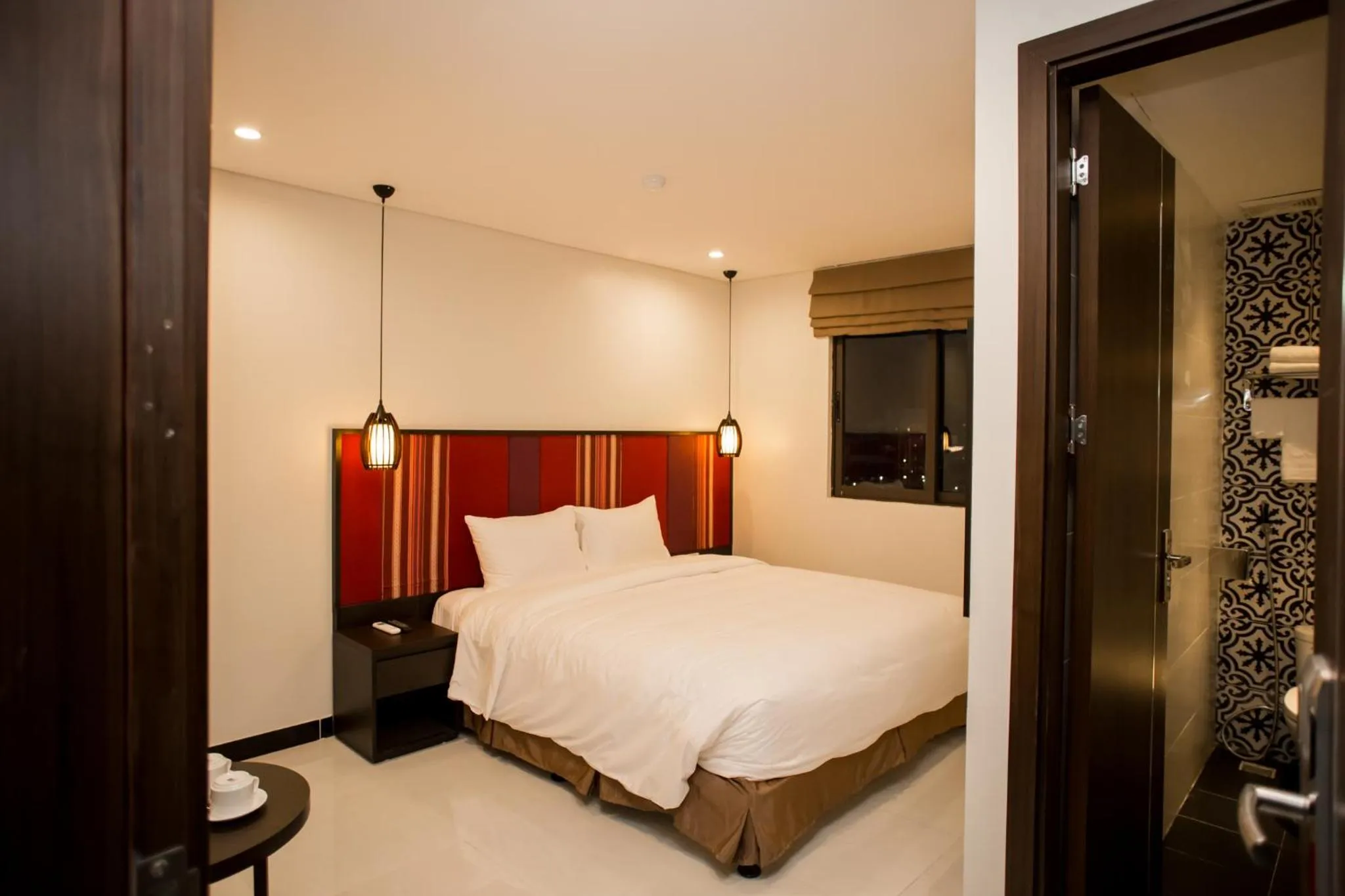 Bed in Max Boutique Hotel