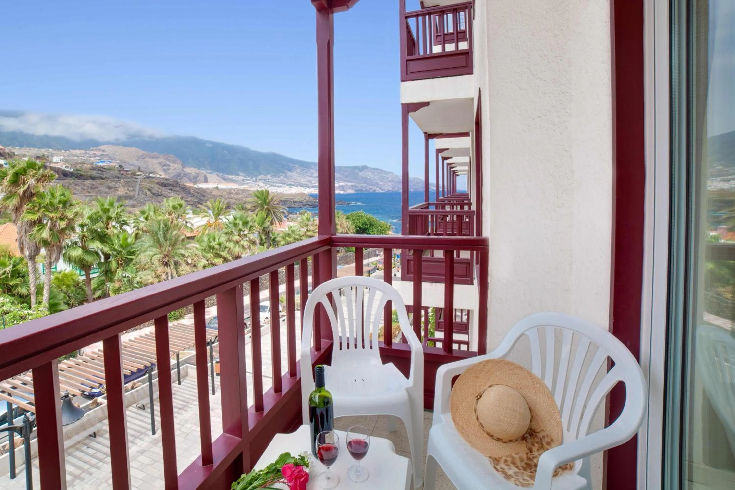 Balcony/Terrace in Apartamentos Centro Cancajos
