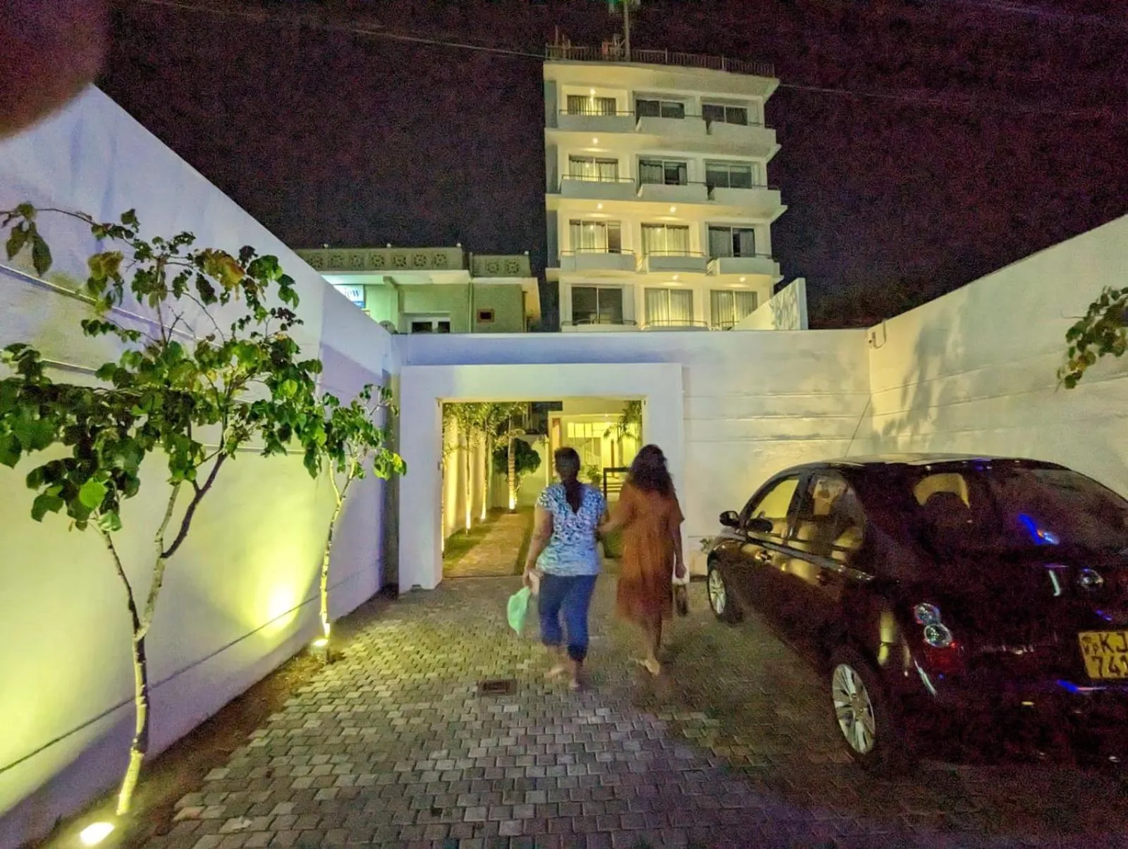 Property building in Hotel Marine at Negombo Beach