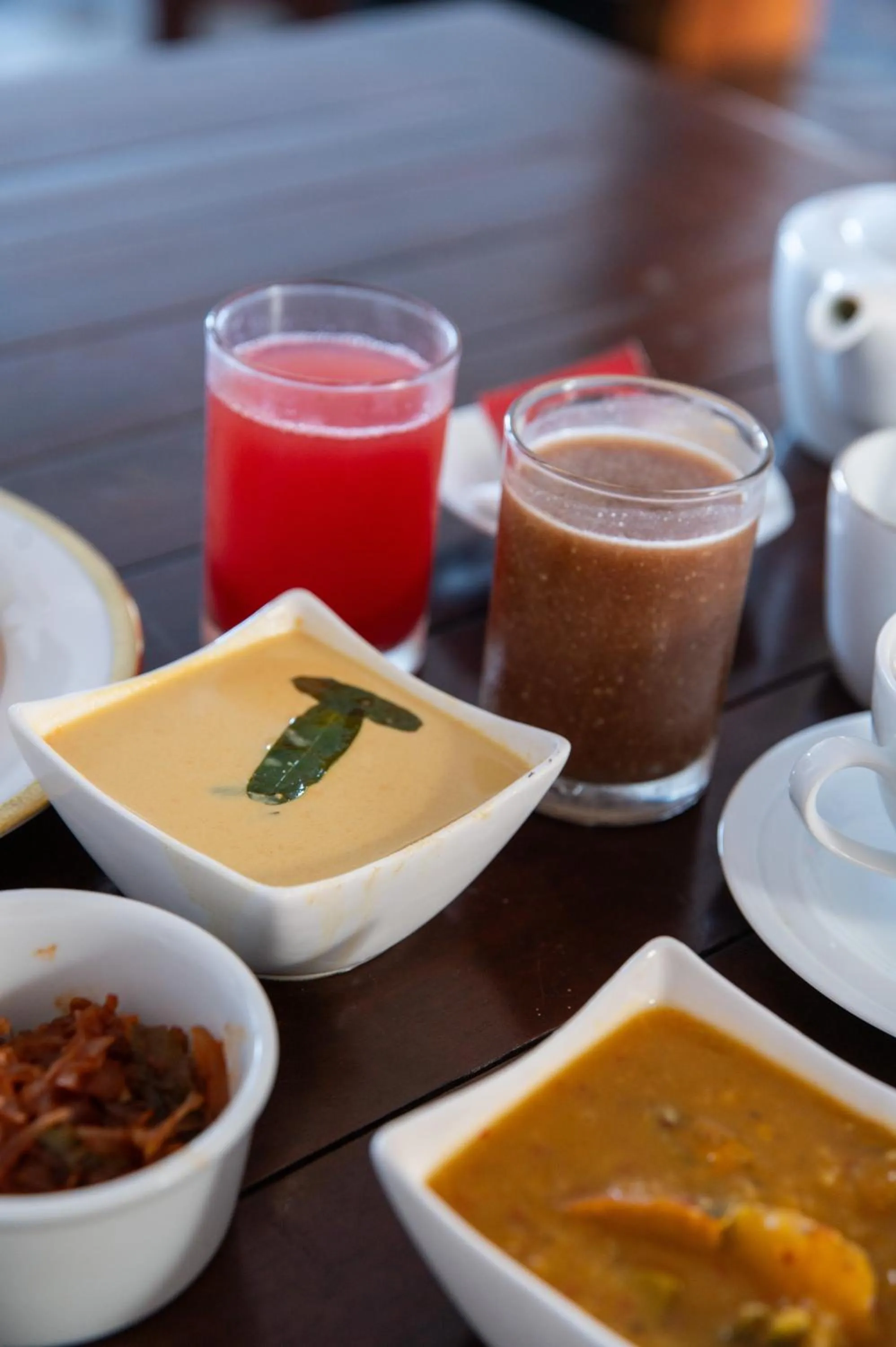 Breakfast in Hotel Marine at Negombo Beach