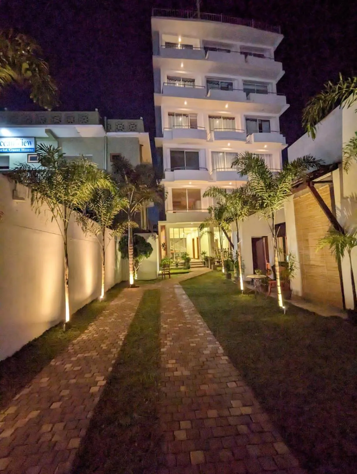 Property building in Hotel Marine at Negombo Beach