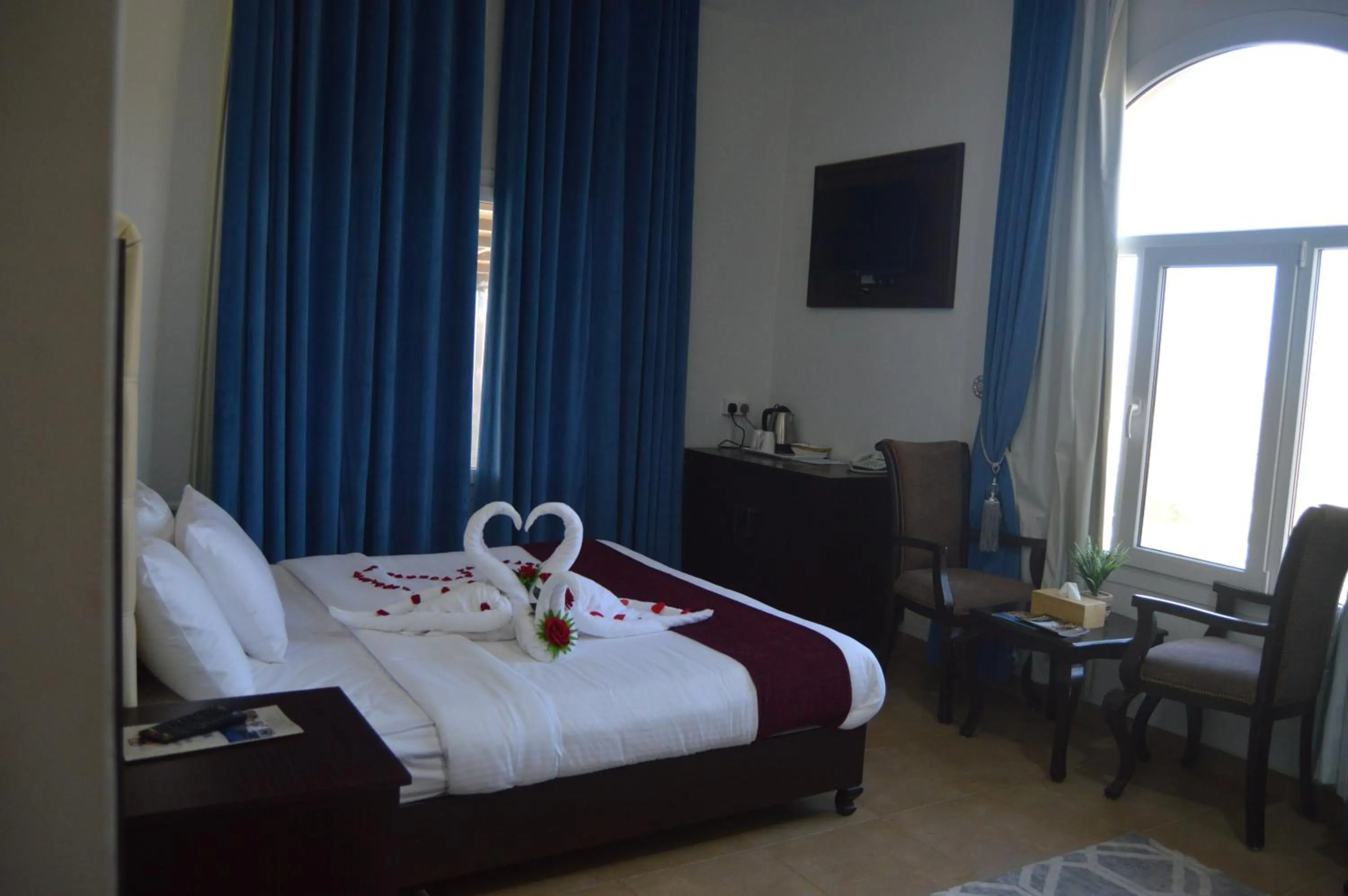 Bed in Jabal Al Akhdar Grand Hotel