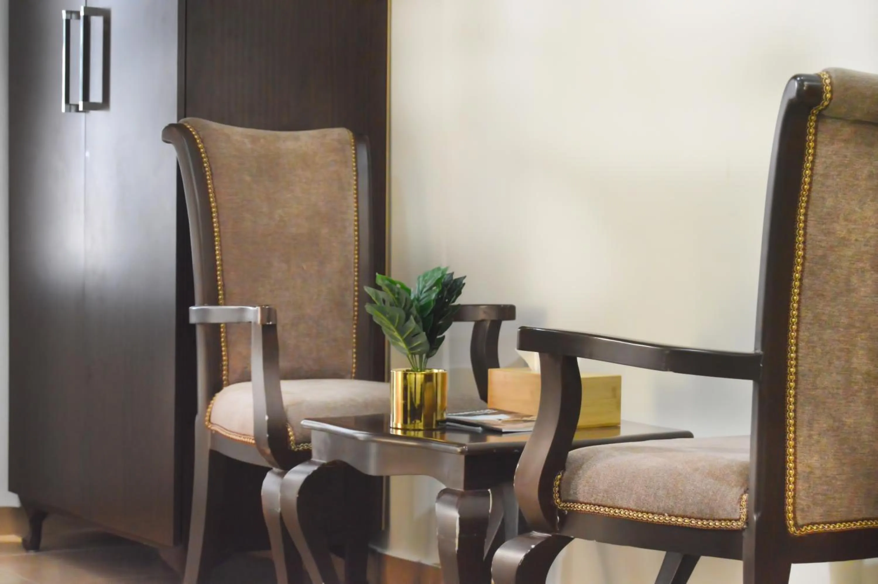 Seating area in Jabal Al Akhdar Grand Hotel