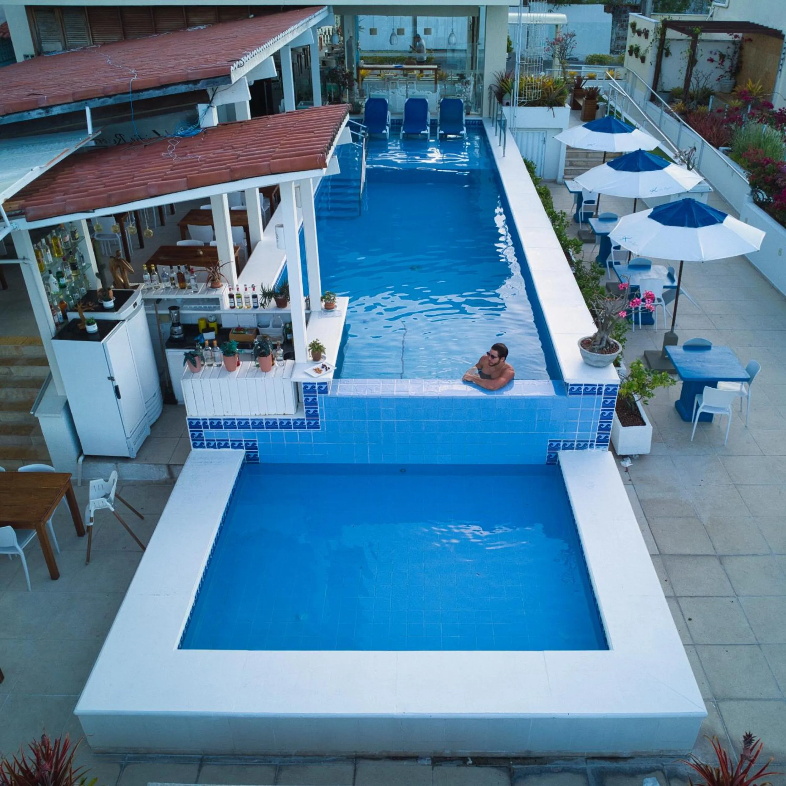 Swimming pool in Kristie Resort Natal Hotel
