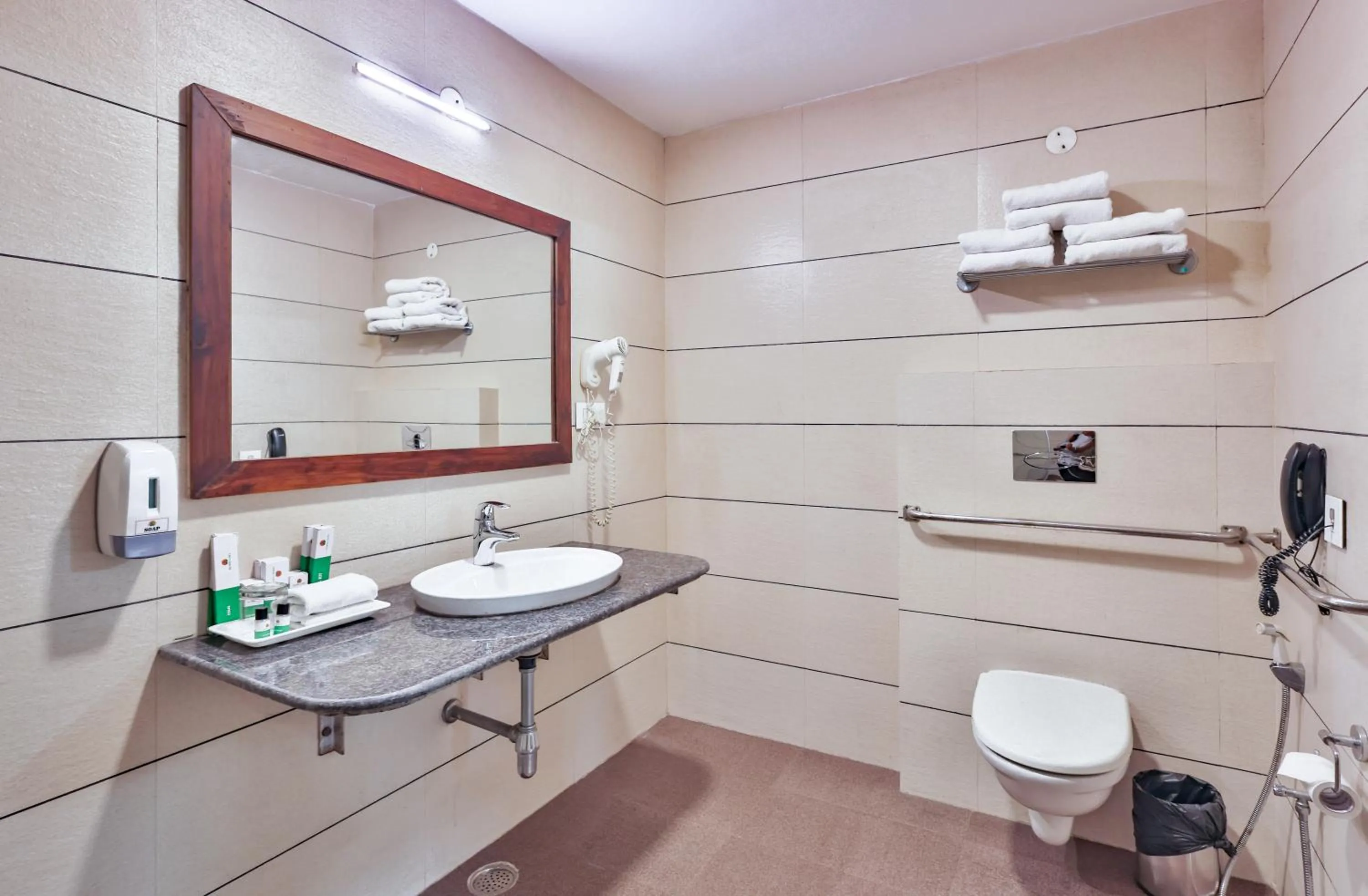 Toilet in Hotel Cama