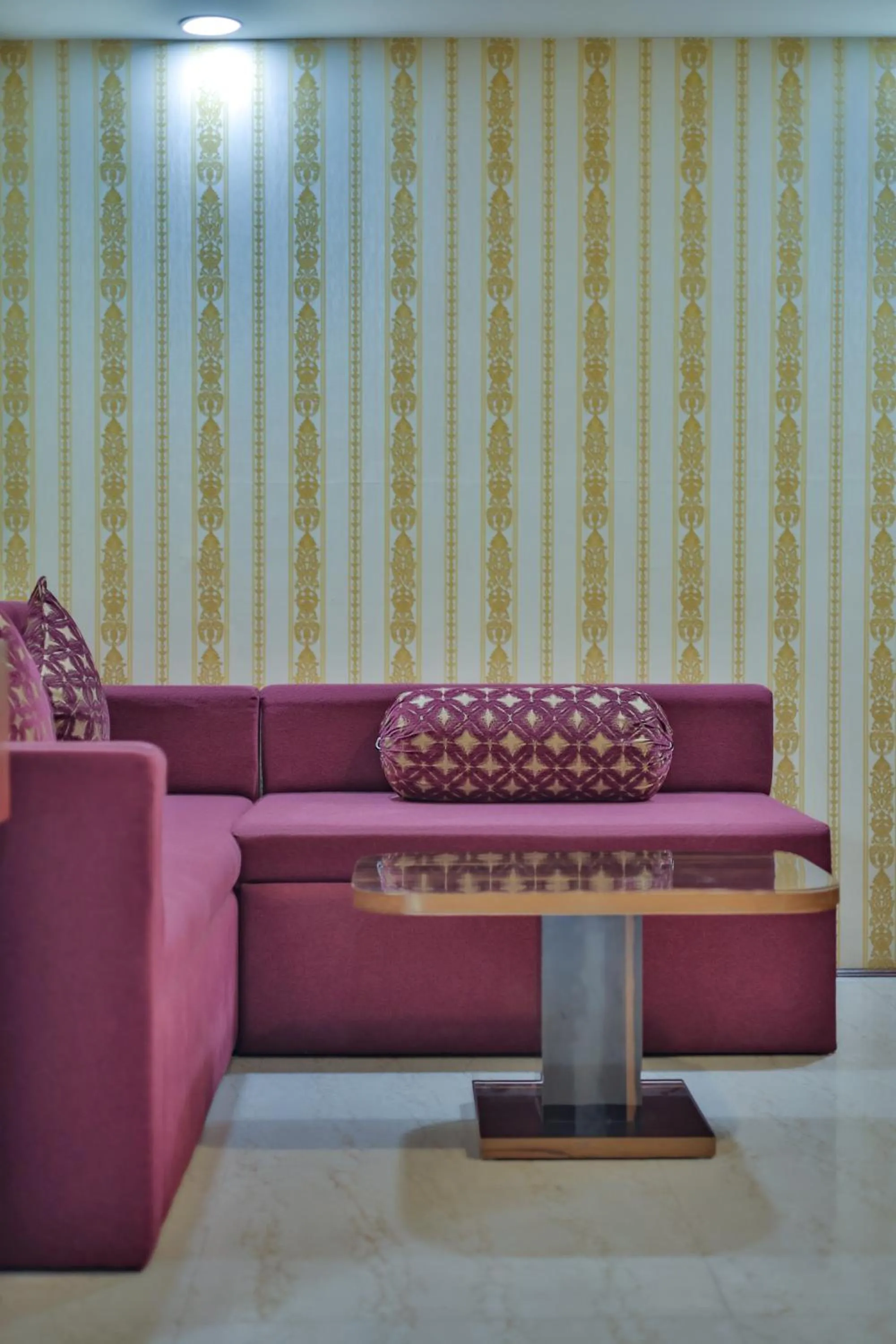 Living room in Hotel Cama