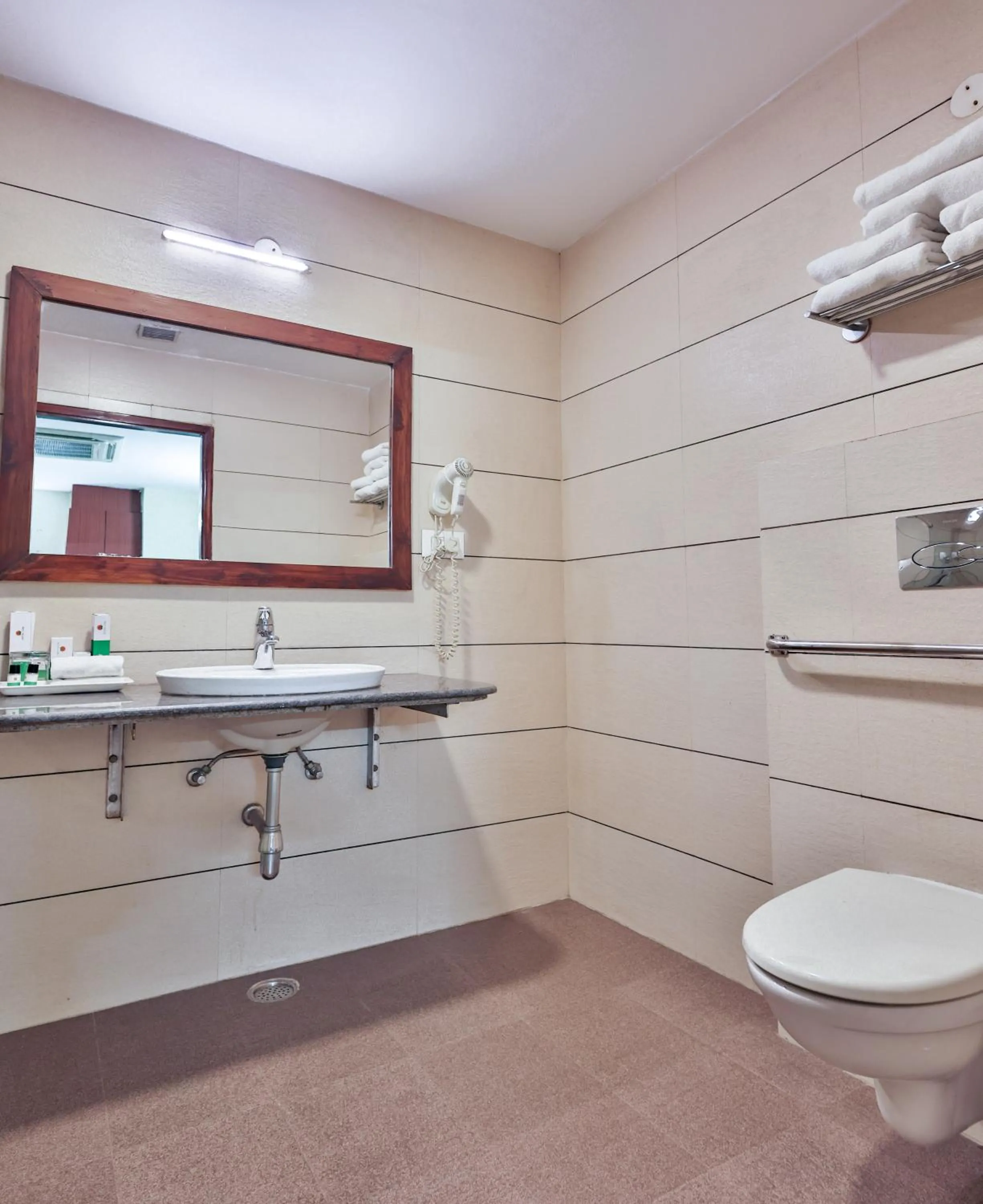 Toilet in Hotel Cama