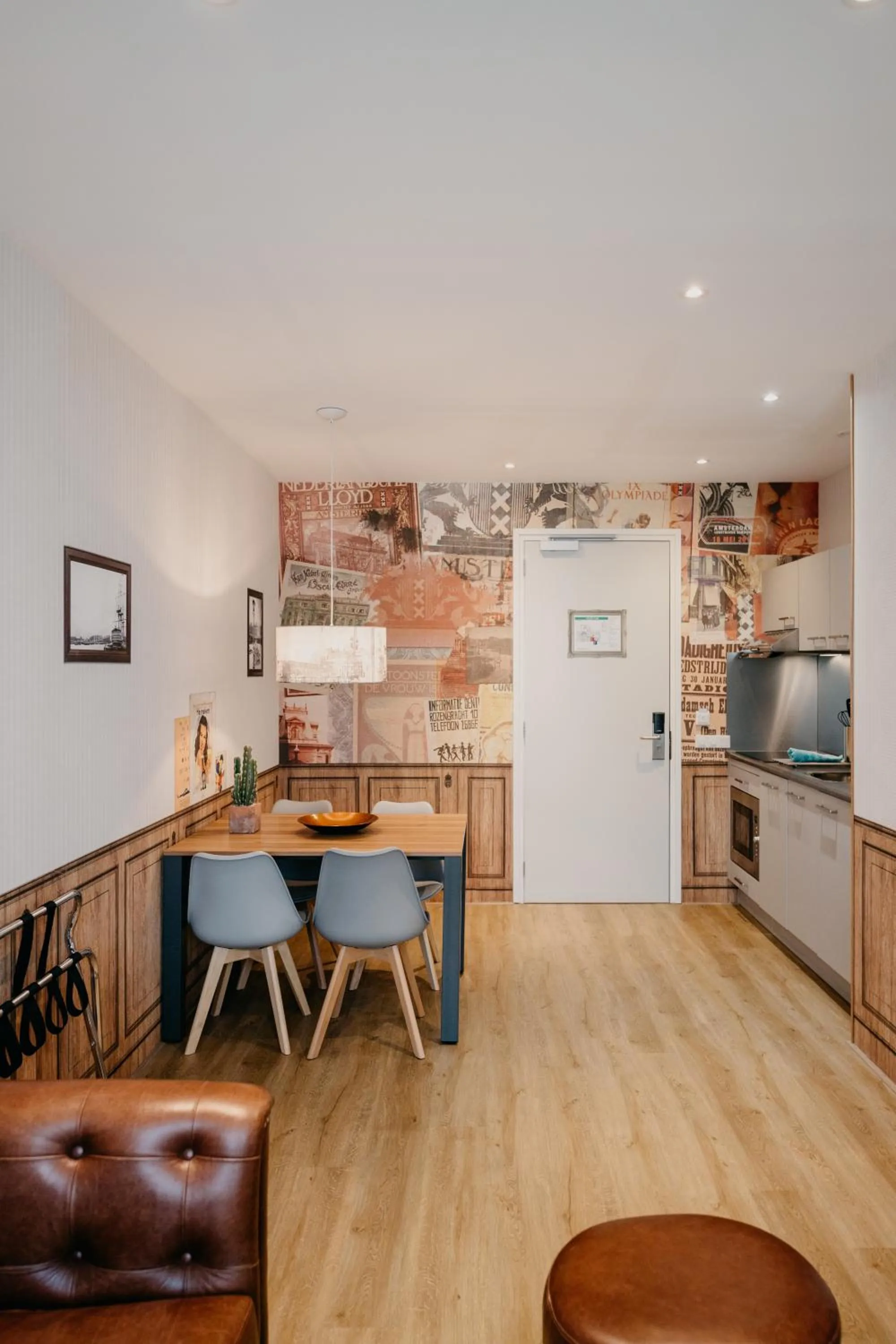 Kitchen or kitchenette in Amsterdam ID Aparthotel