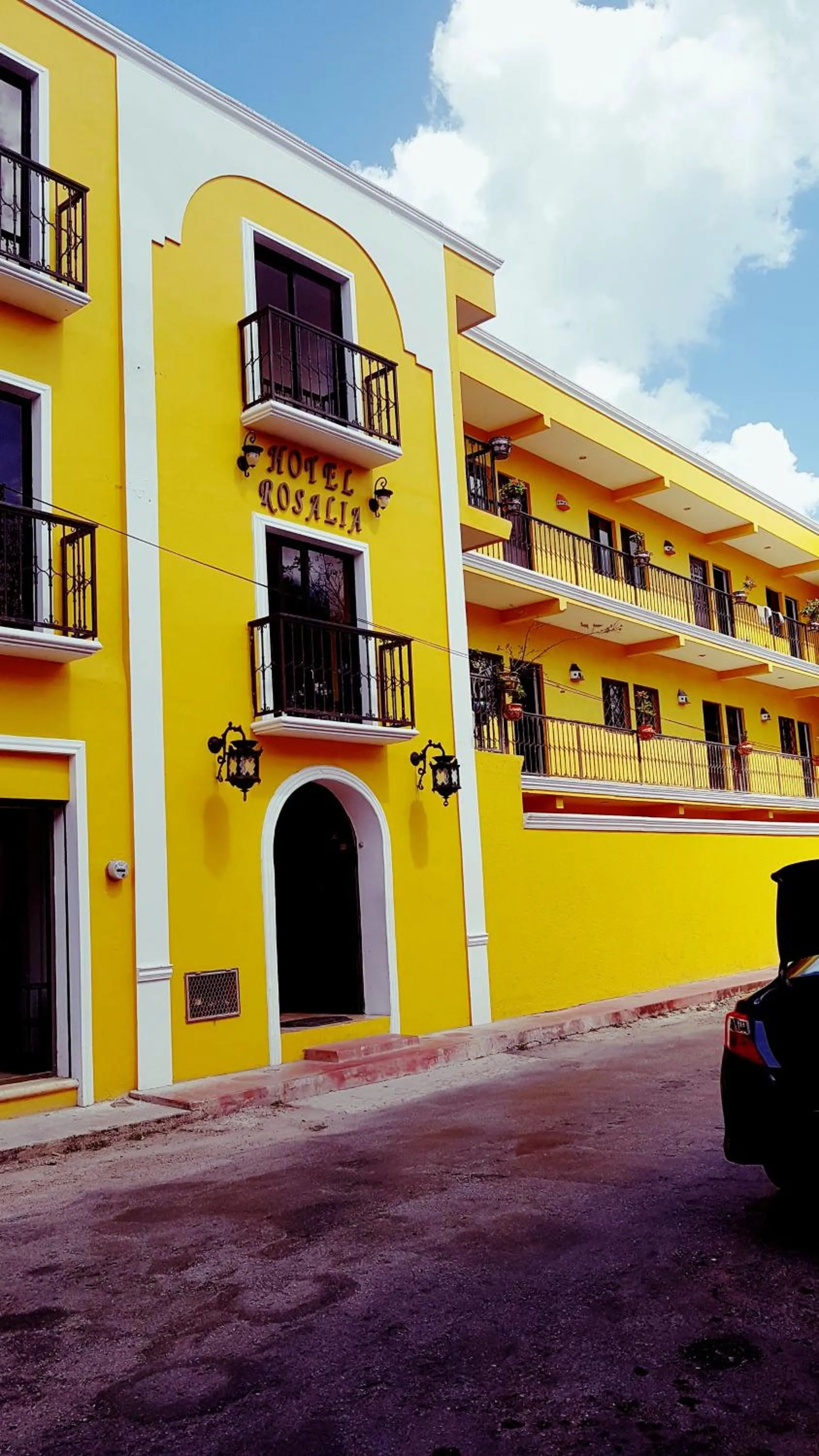 Property building in Hotel Rosalia