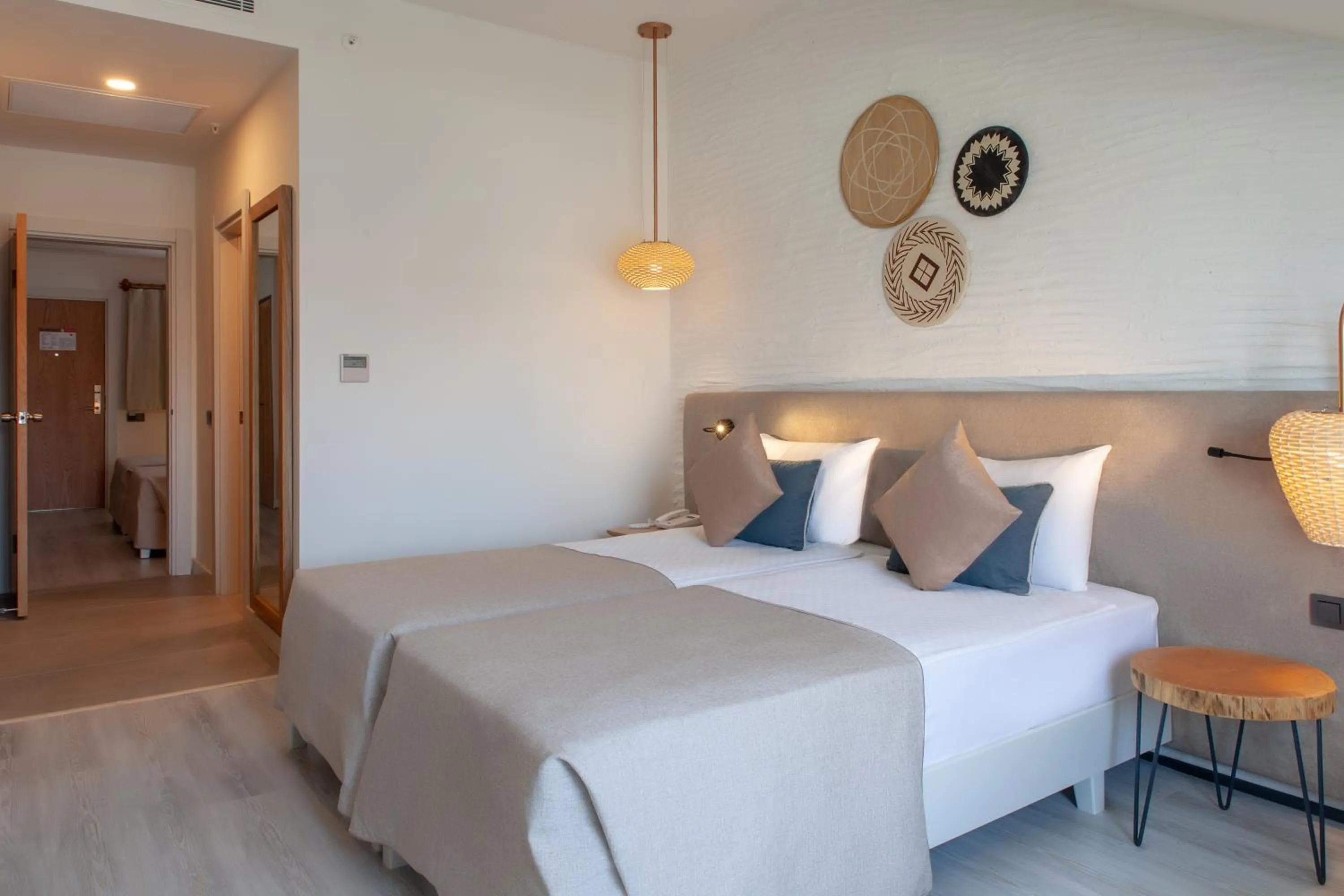 Bed in Side Royal Style Hotel