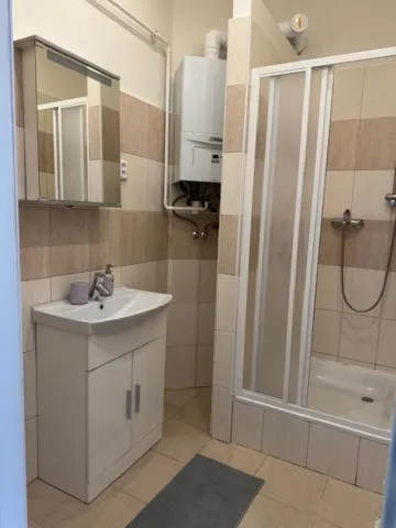 Shower in Welcome Hostel & Apartments Praguecentre