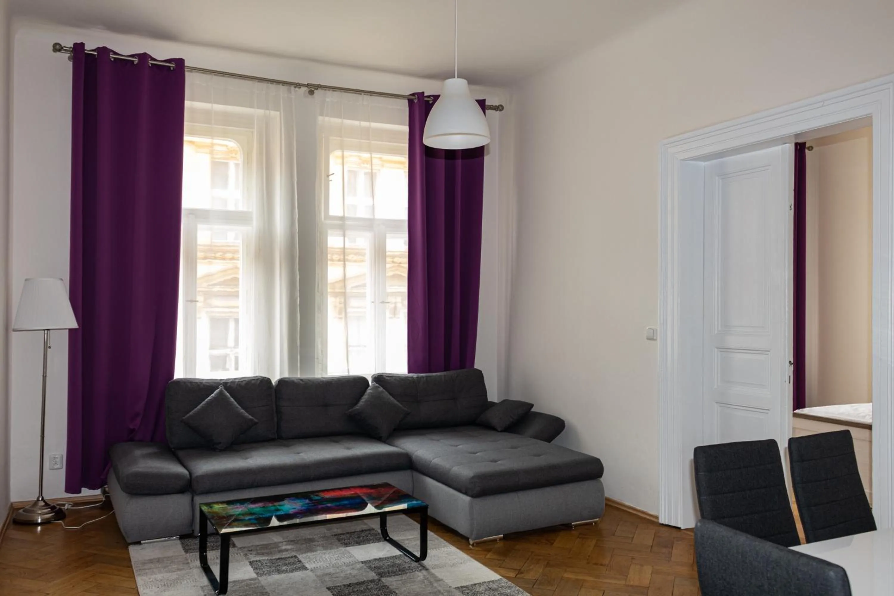 Living room in Welcome Hostel & Apartments Praguecentre