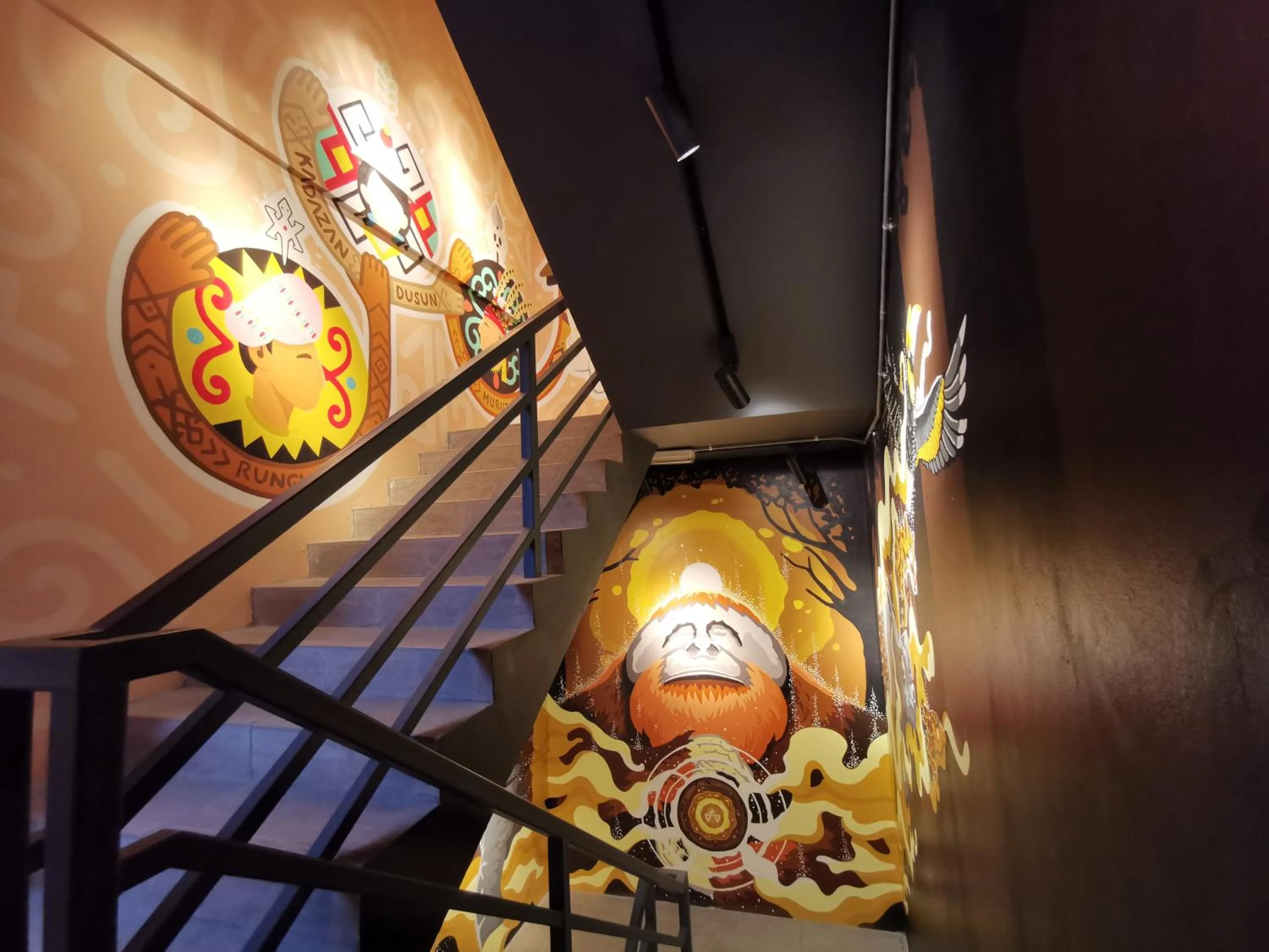 Decorative detail in TOOJOU Kota Kinabalu